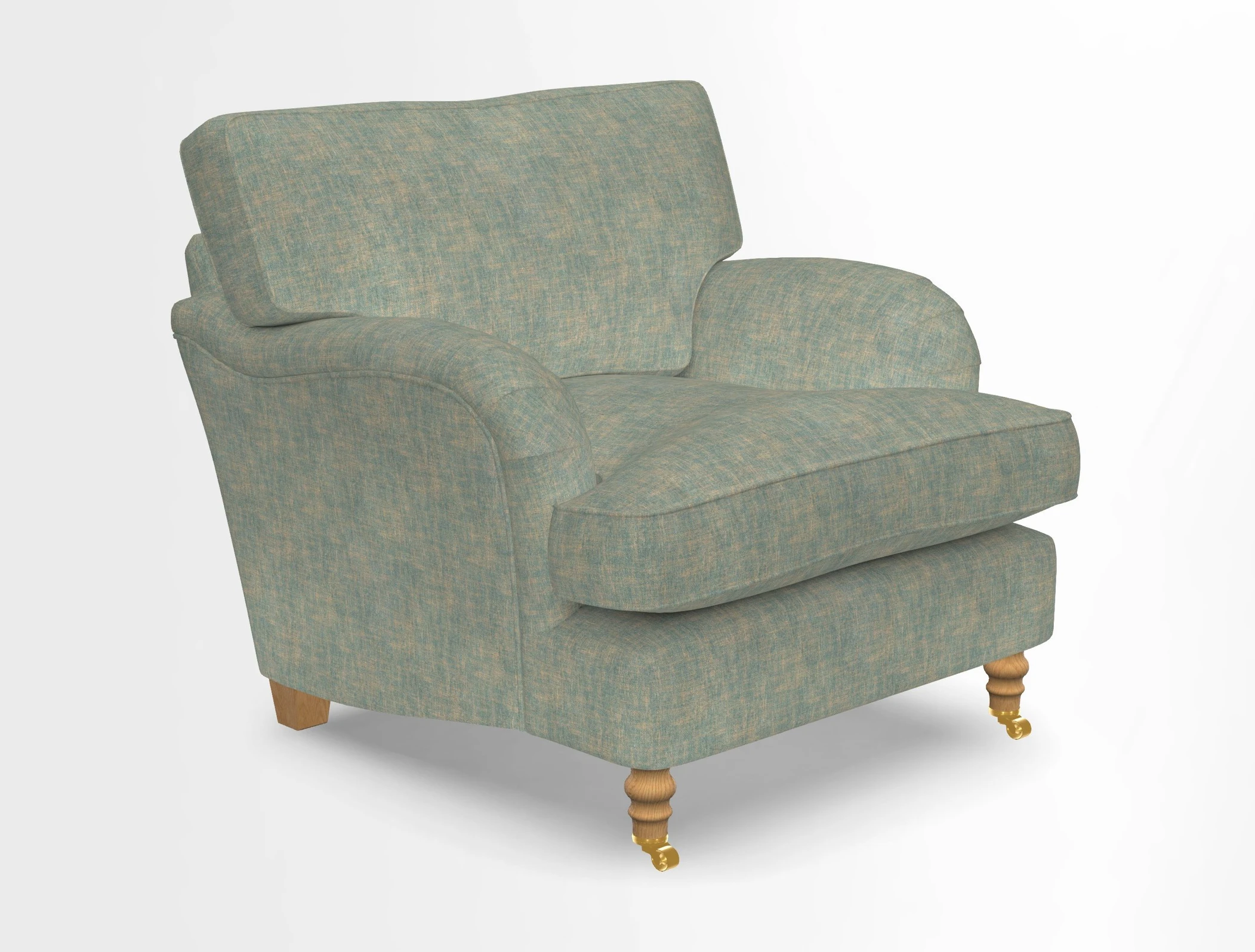 Alwinton chair in Linwood Tango Velvet Sapphire