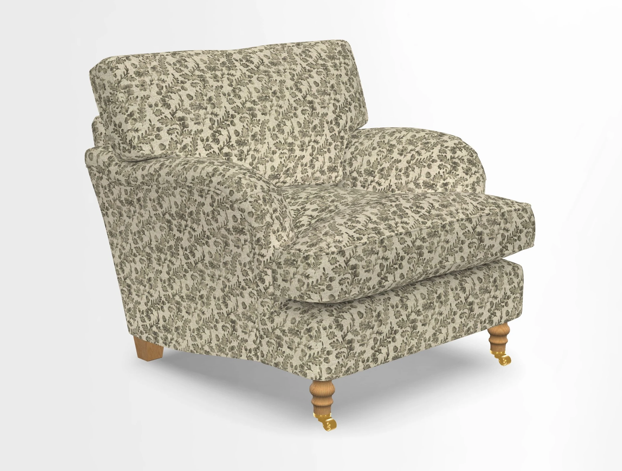 Alwinton chair in Linwood Tango Velvet Sapphire