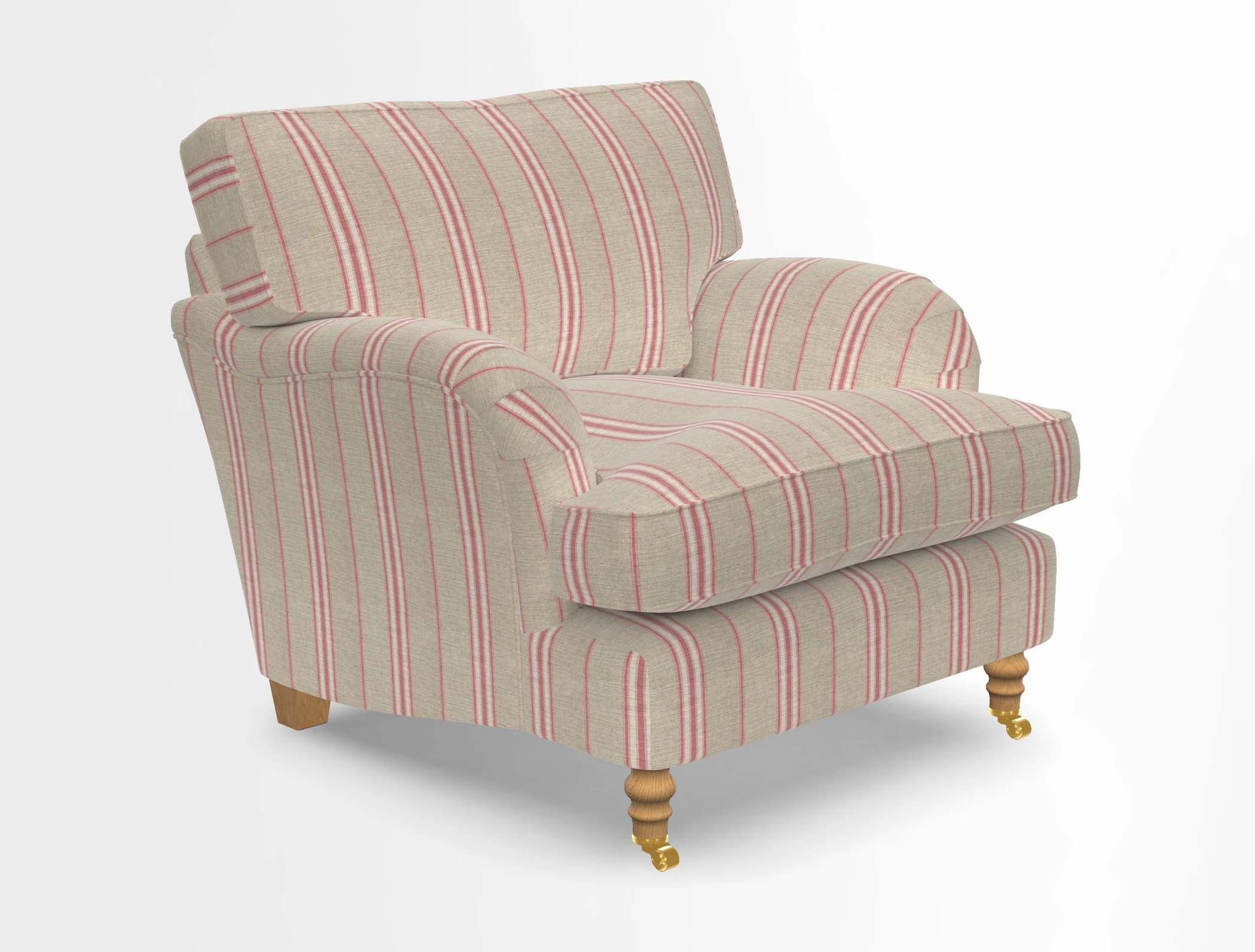 Alwinton chair in Linwood Tango Velvet Sapphire