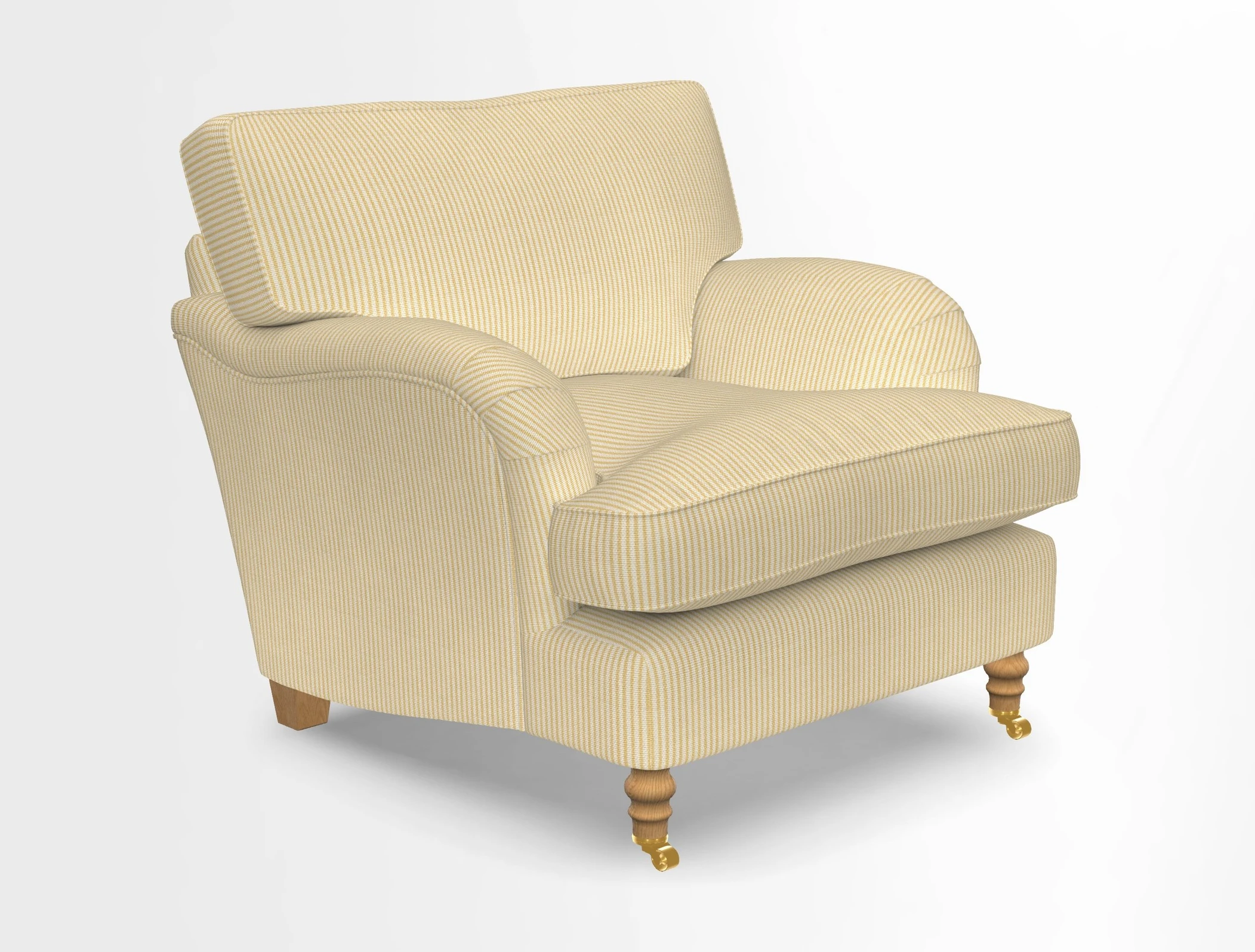 Alwinton chair in Linwood Tango Velvet Sapphire