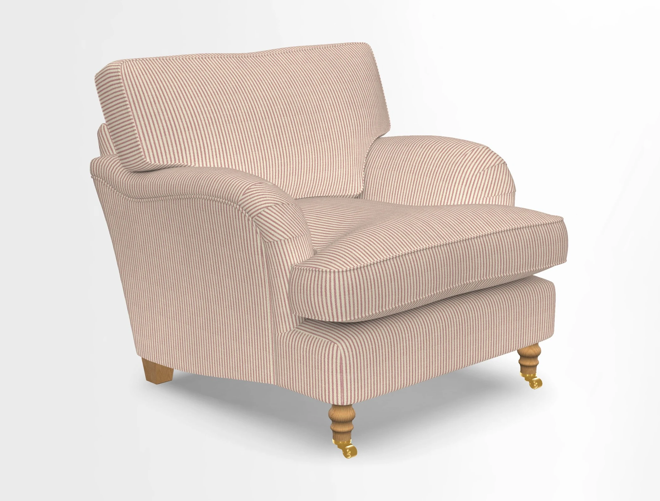 Alwinton chair in Linwood Tango Velvet Sapphire