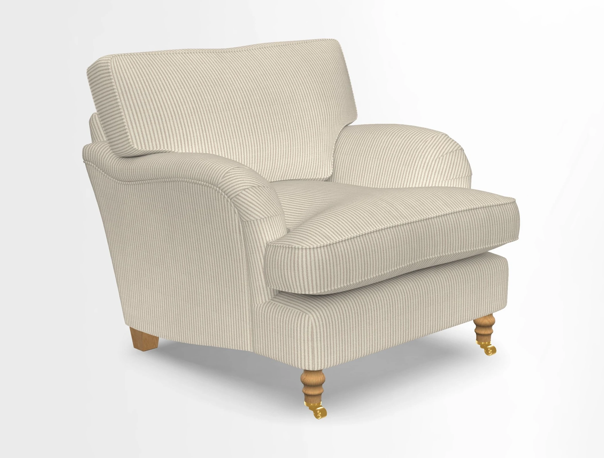 Alwinton chair in Linwood Tango Velvet Sapphire
