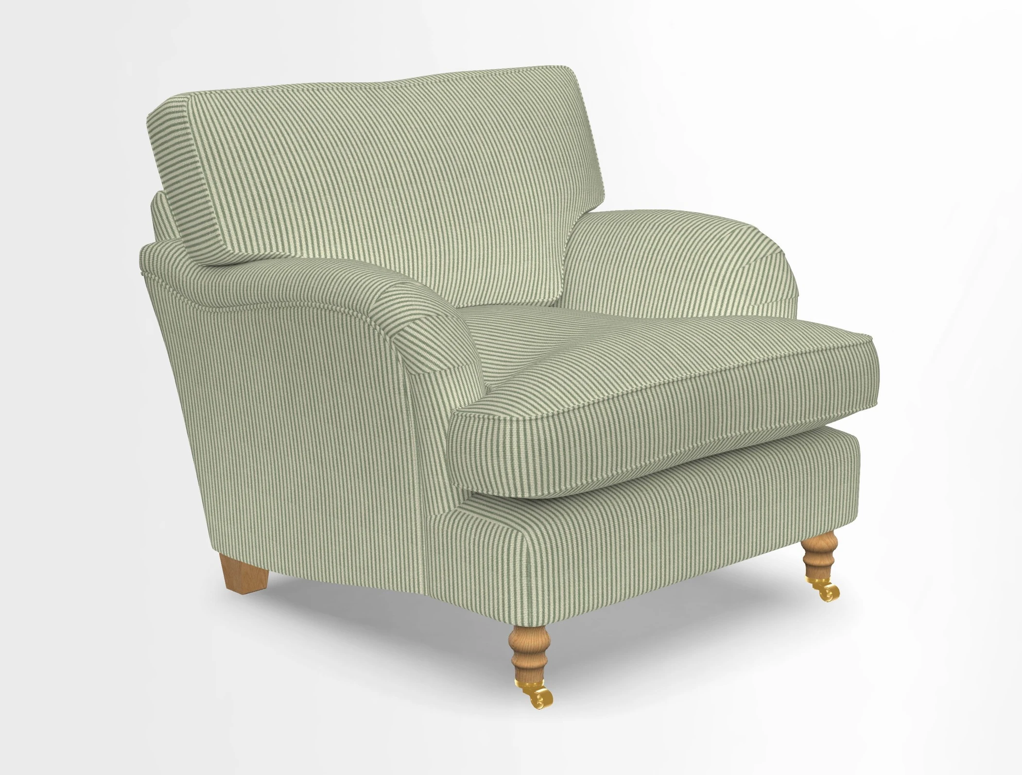 Alwinton chair in Linwood Tango Velvet Sapphire