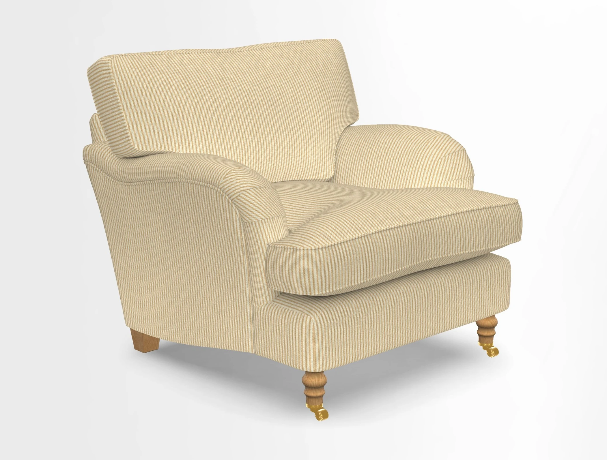 Alwinton chair in Linwood Tango Velvet Sapphire