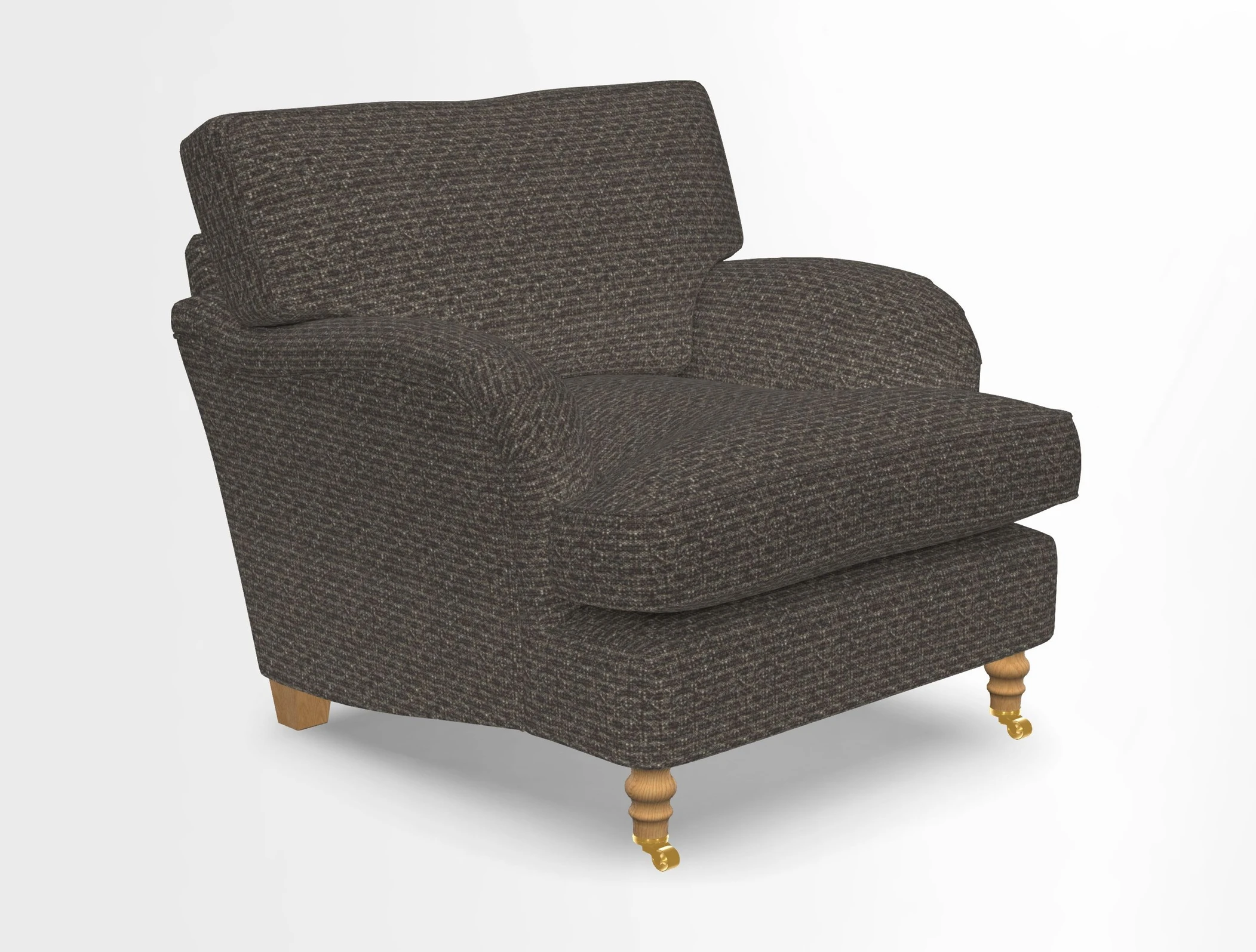 Alwinton chair in Linwood Tango Velvet Sapphire