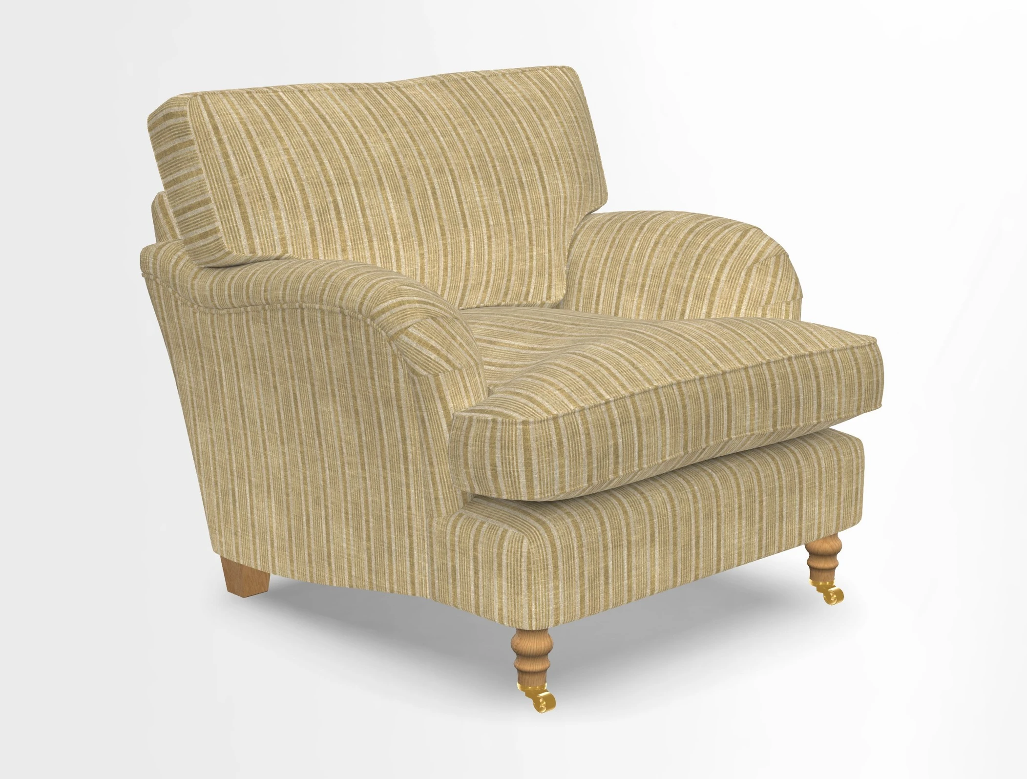 Alwinton chair in Linwood Tango Velvet Sapphire