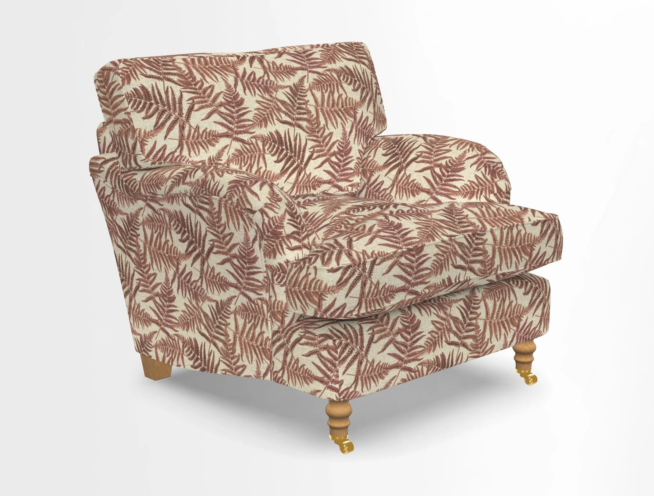Alwinton chair in Linwood Tango Velvet Sapphire