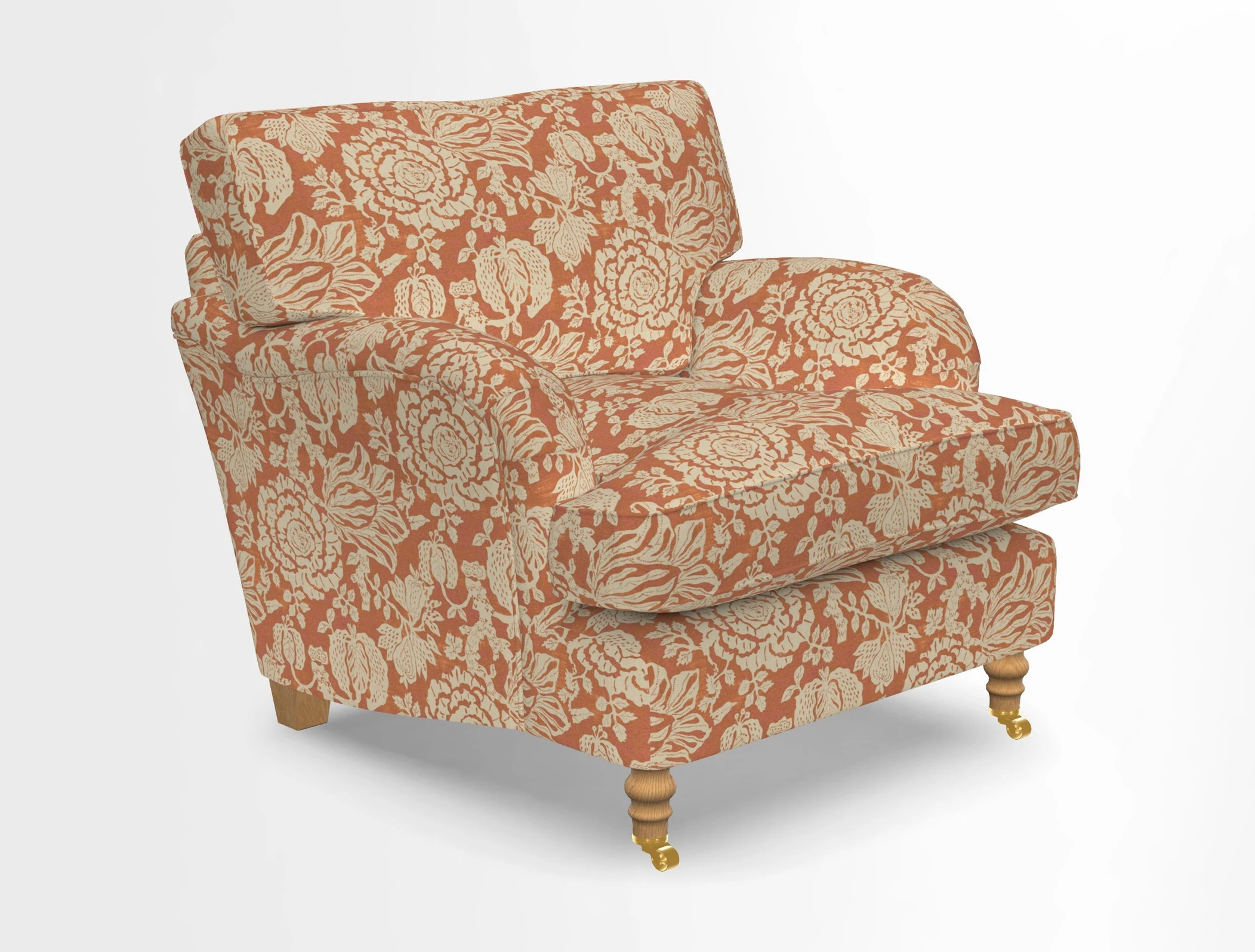 Alwinton chair in Linwood Tango Velvet Sapphire