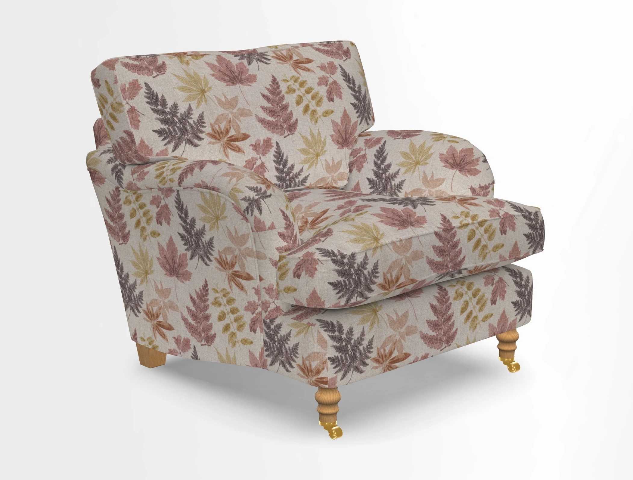 Alwinton chair in Linwood Tango Velvet Sapphire
