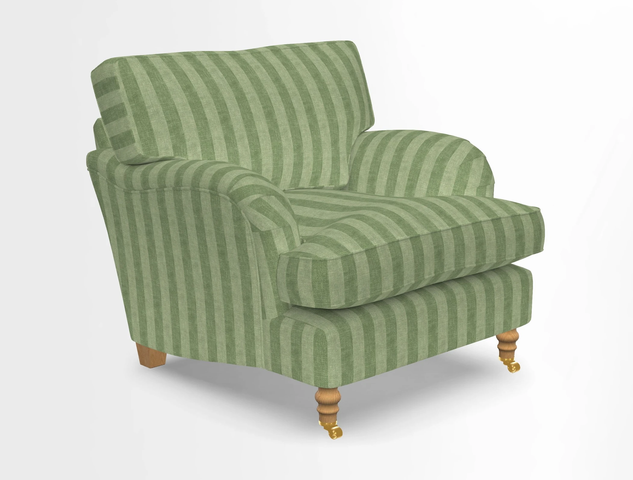 Alwinton chair in Linwood Tango Velvet Sapphire