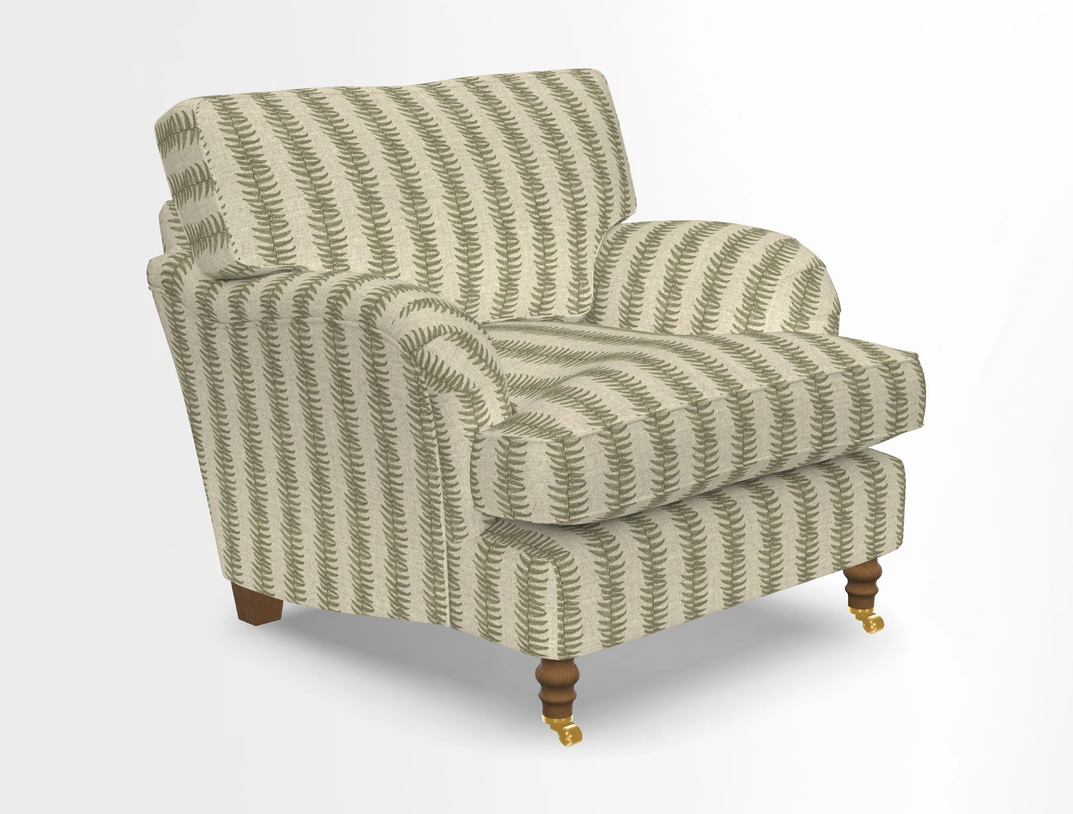 Alwinton chair in Linwood Tango Velvet Sapphire
