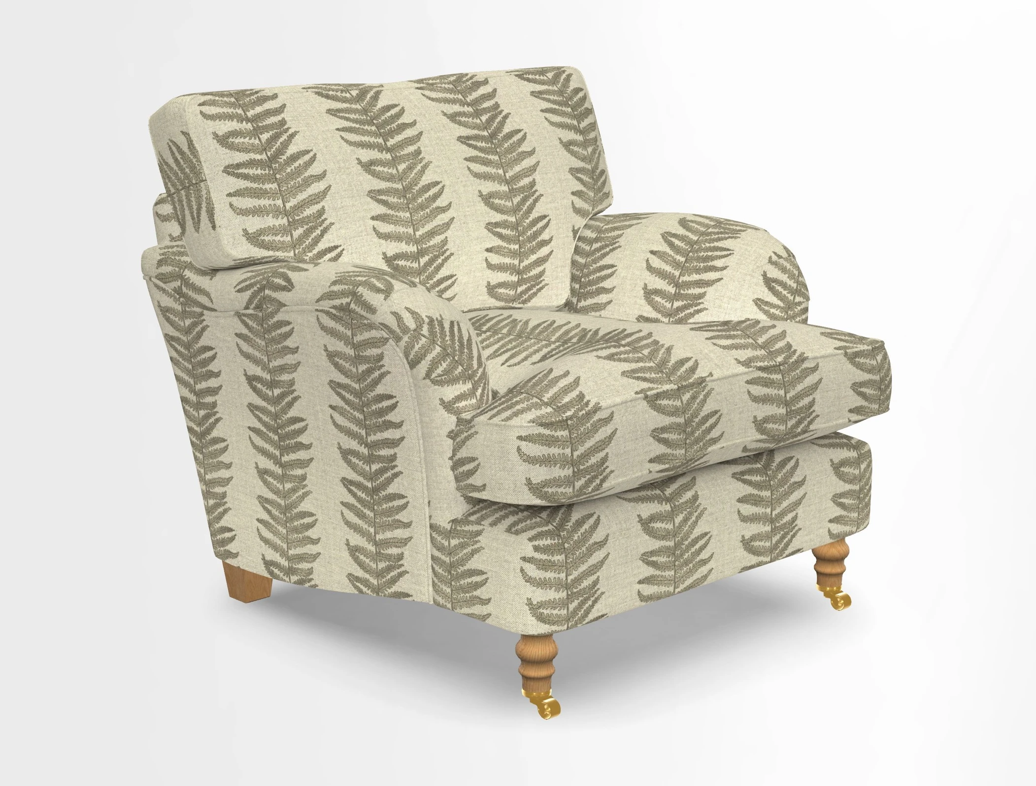 Alwinton chair in Linwood Tango Velvet Sapphire