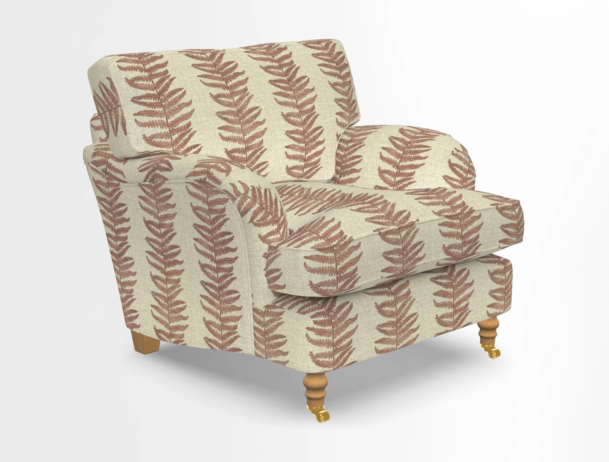 Alwinton chair in Linwood Tango Velvet Sapphire