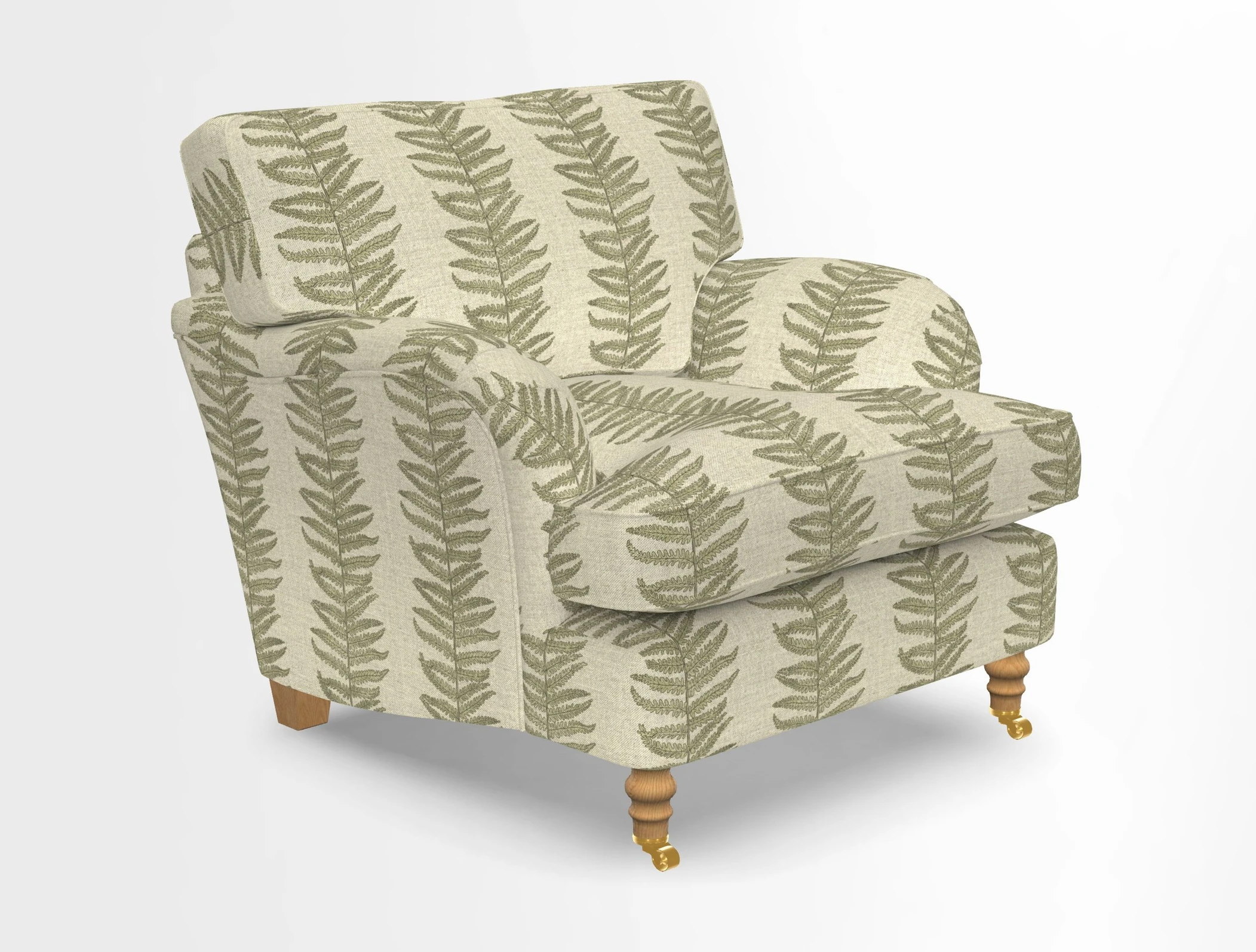 Alwinton chair in Linwood Tango Velvet Sapphire