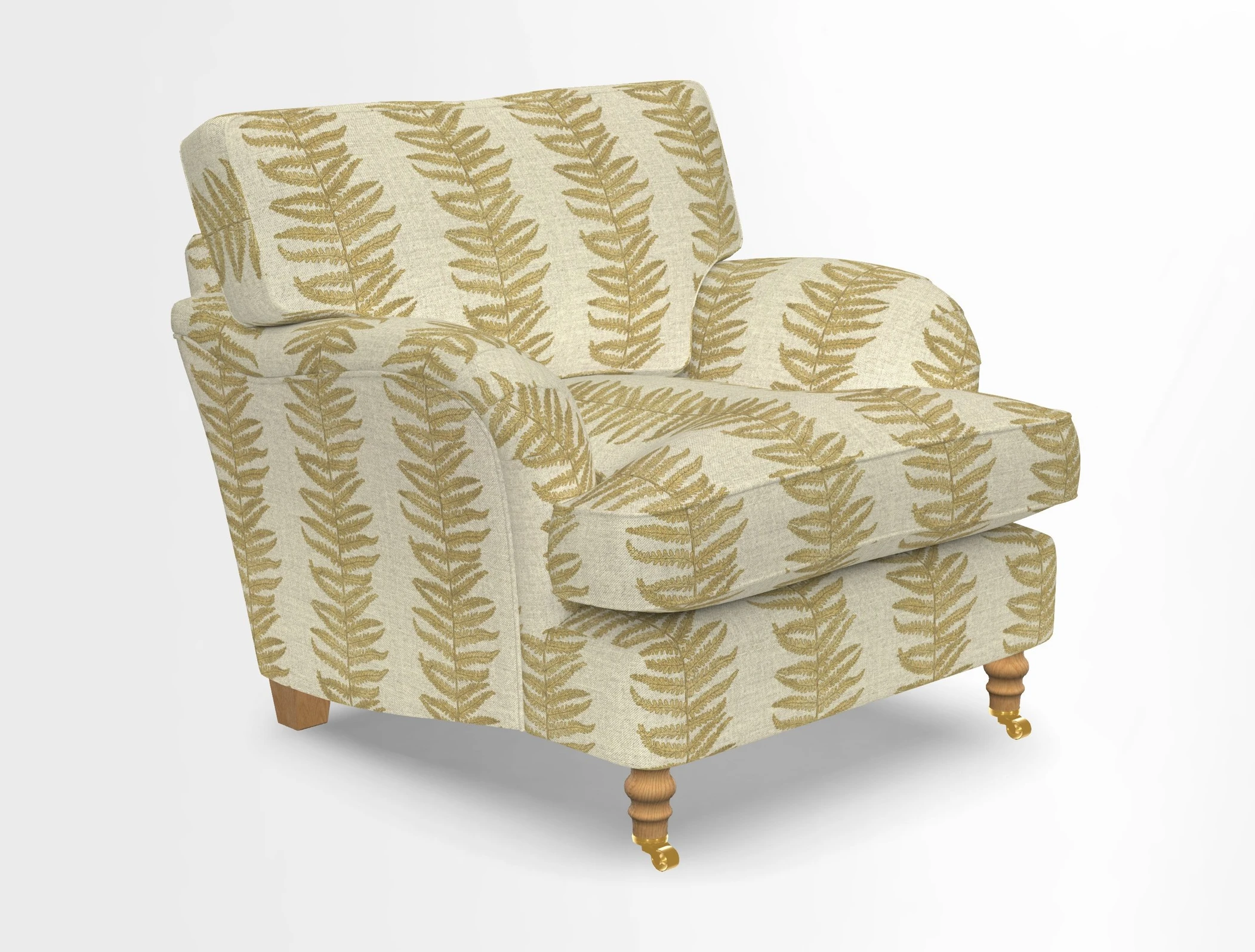 Alwinton chair in Linwood Tango Velvet Sapphire