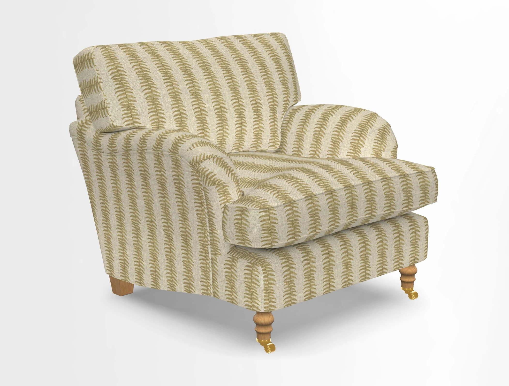 Alwinton chair in Linwood Tango Velvet Sapphire