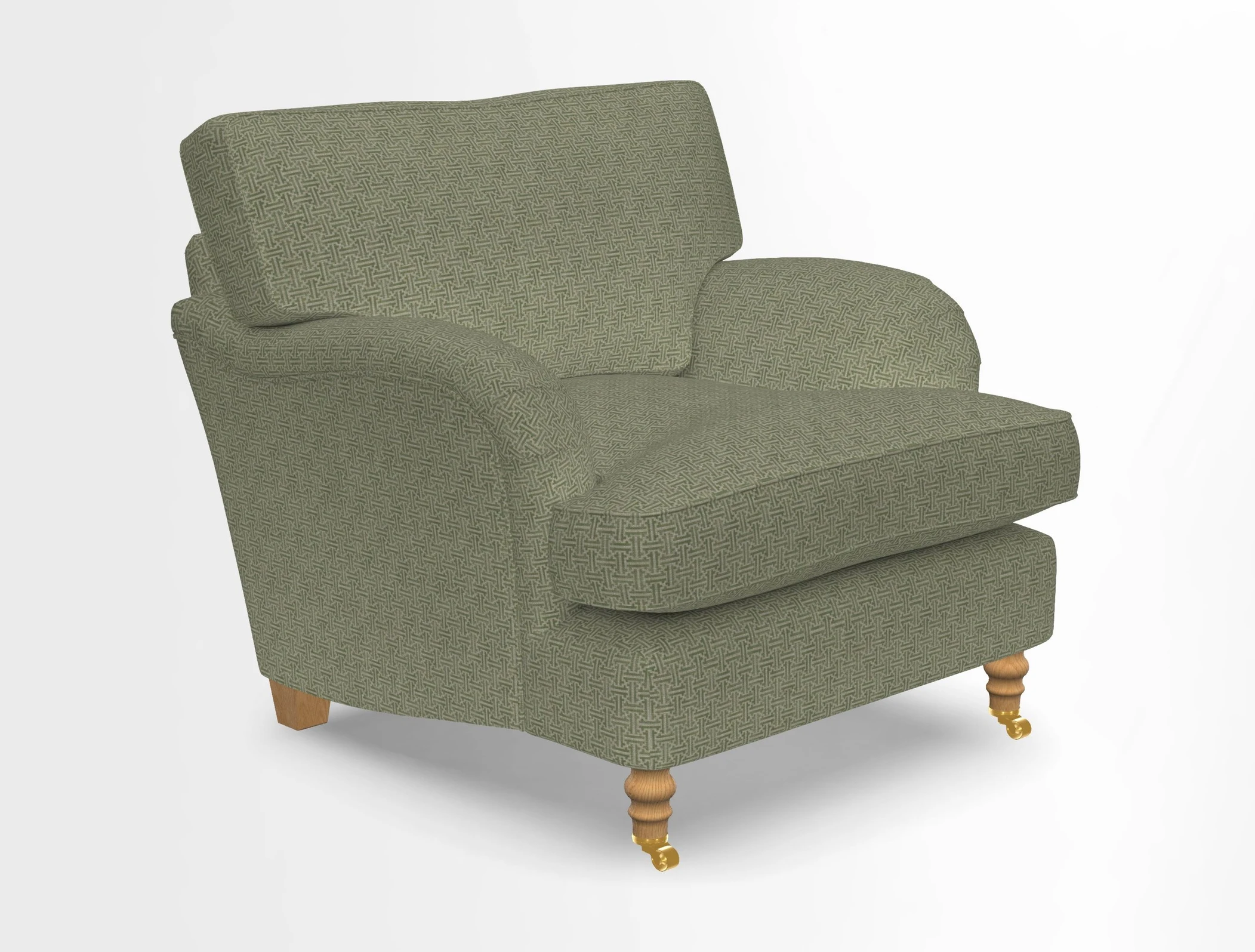 Alwinton chair in Linwood Tango Velvet Sapphire