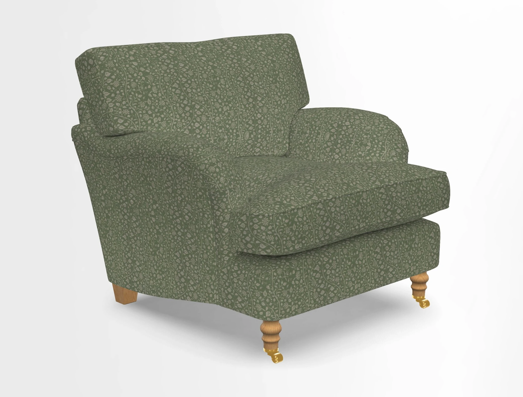 Alwinton chair in Linwood Tango Velvet Sapphire