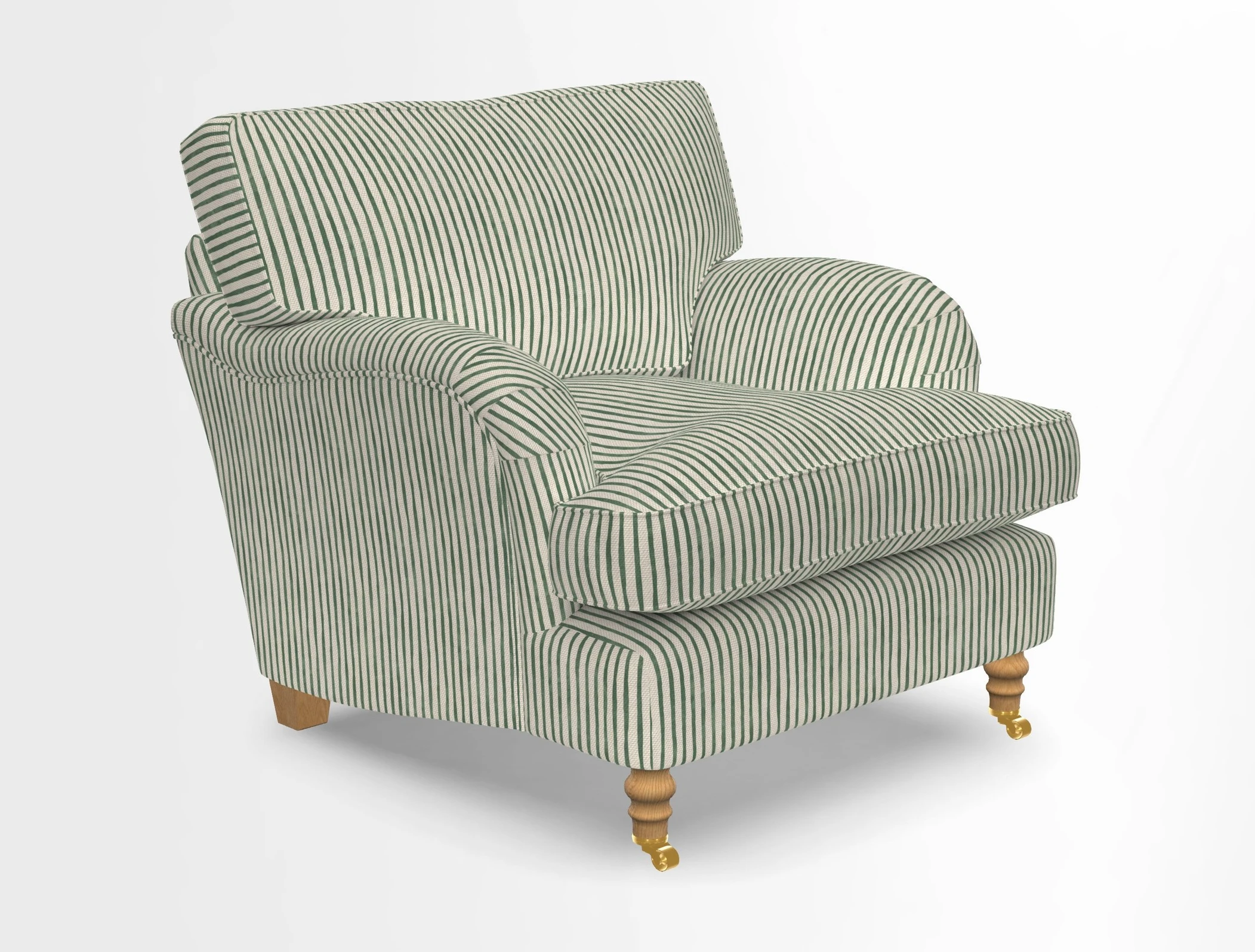 Alwinton chair in Linwood Tango Velvet Sapphire