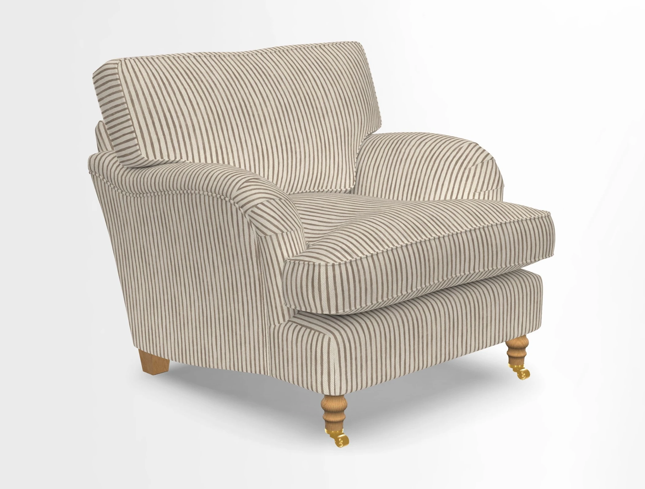 Alwinton chair in Linwood Tango Velvet Sapphire