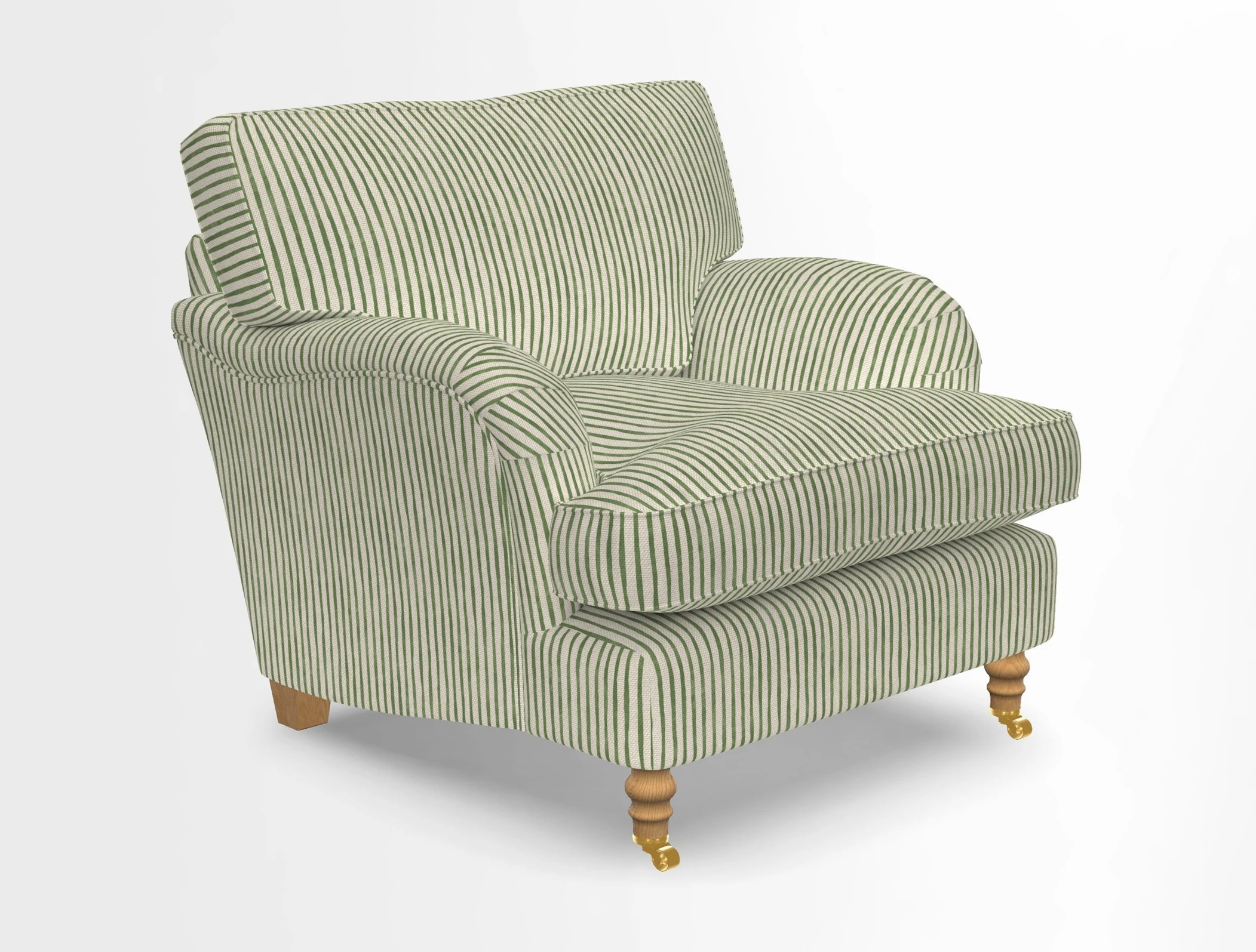 Alwinton chair in Linwood Tango Velvet Sapphire