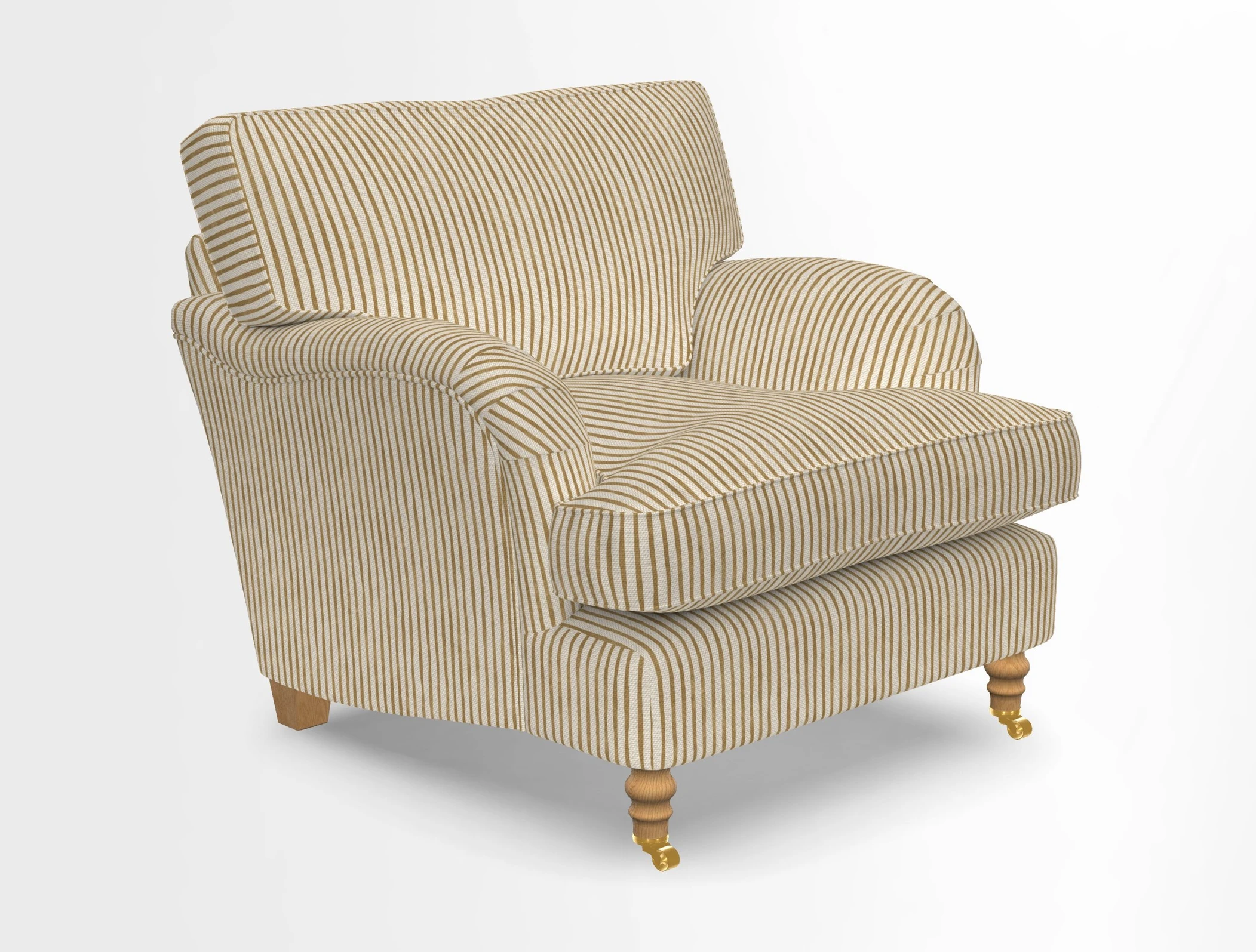 Alwinton chair in Linwood Tango Velvet Sapphire
