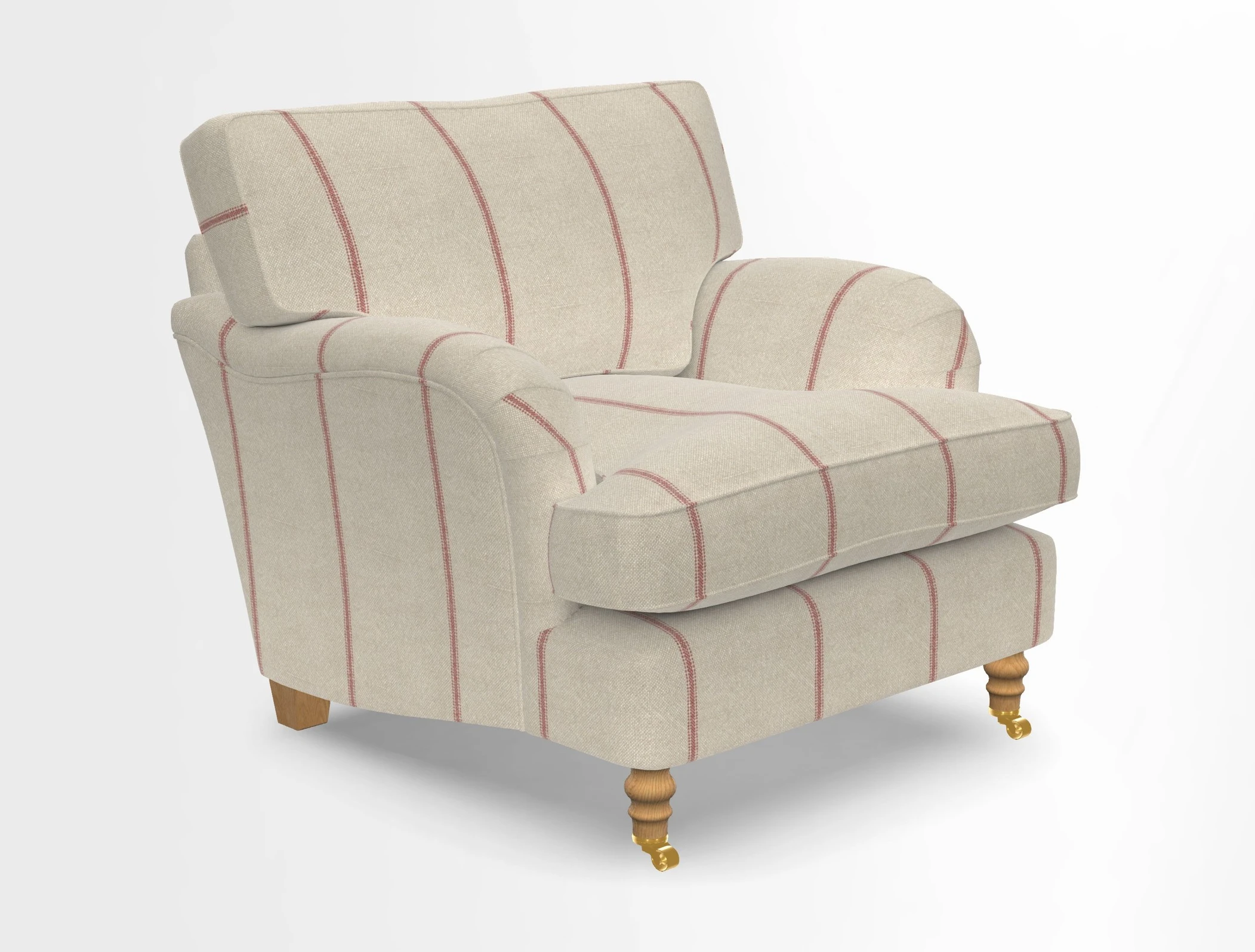 Alwinton chair in Linwood Tango Velvet Sapphire