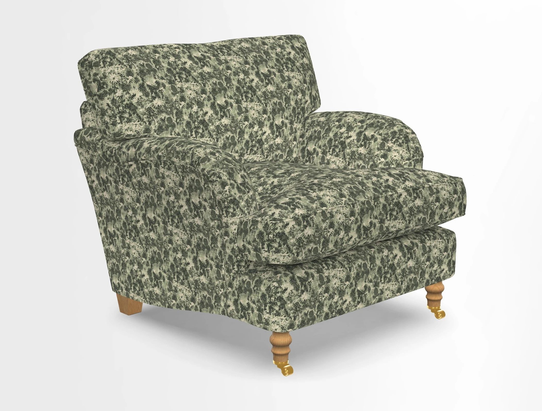 Alwinton chair in Linwood Tango Velvet Sapphire