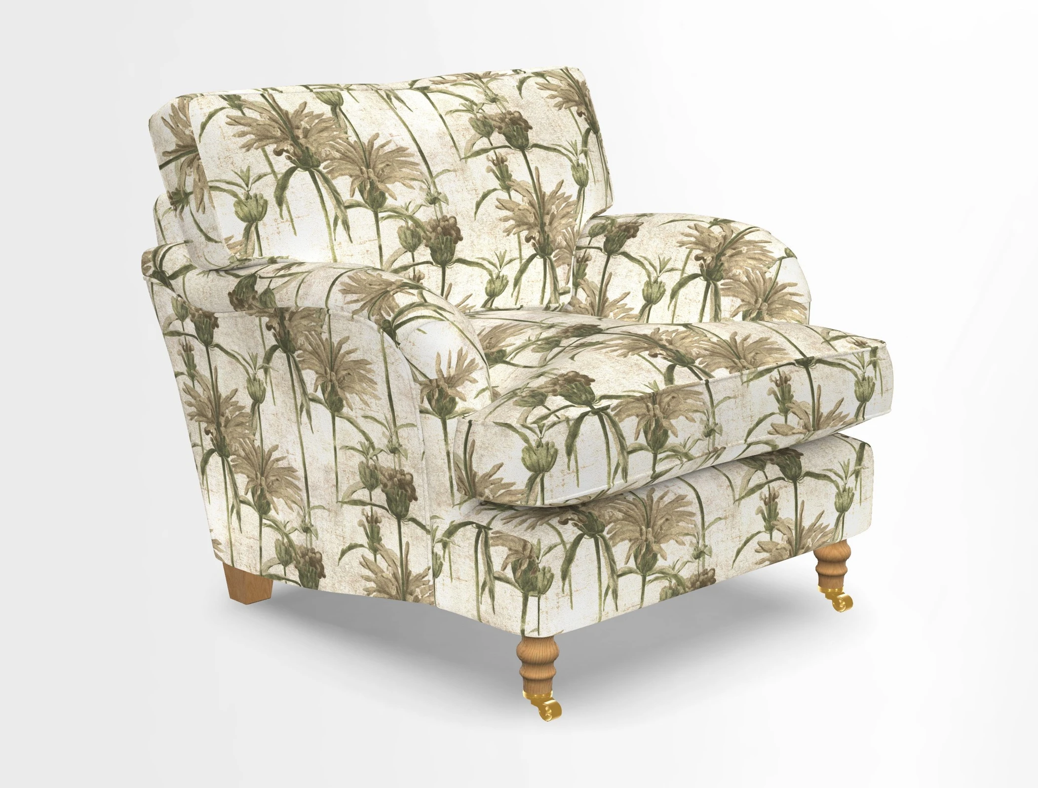Alwinton chair in Linwood Tango Velvet Sapphire
