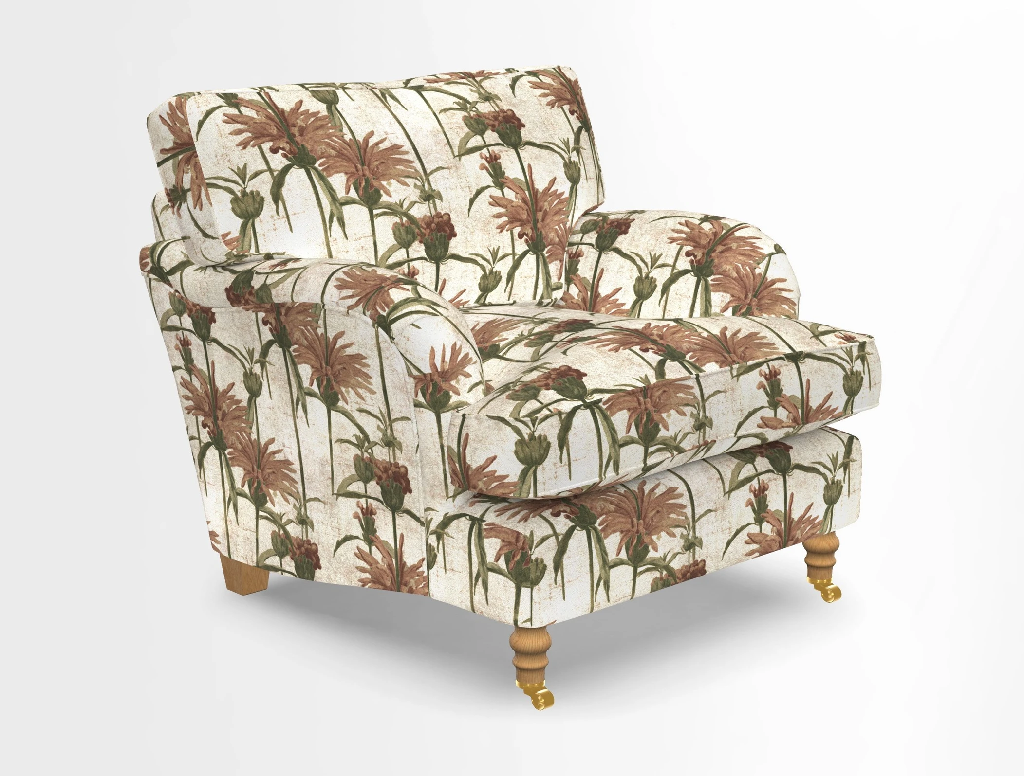 Alwinton chair in Linwood Tango Velvet Sapphire