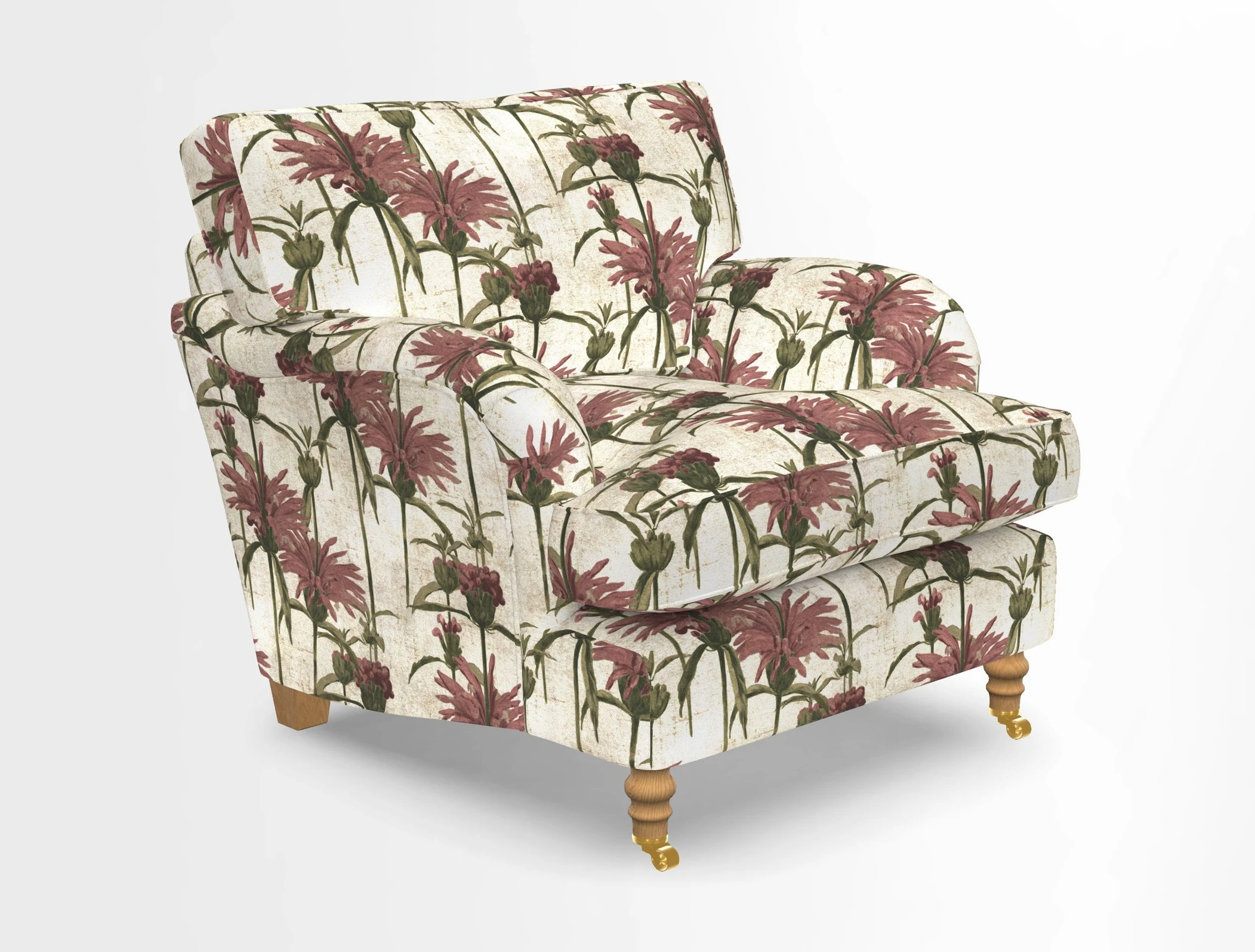 Alwinton chair in Linwood Tango Velvet Sapphire