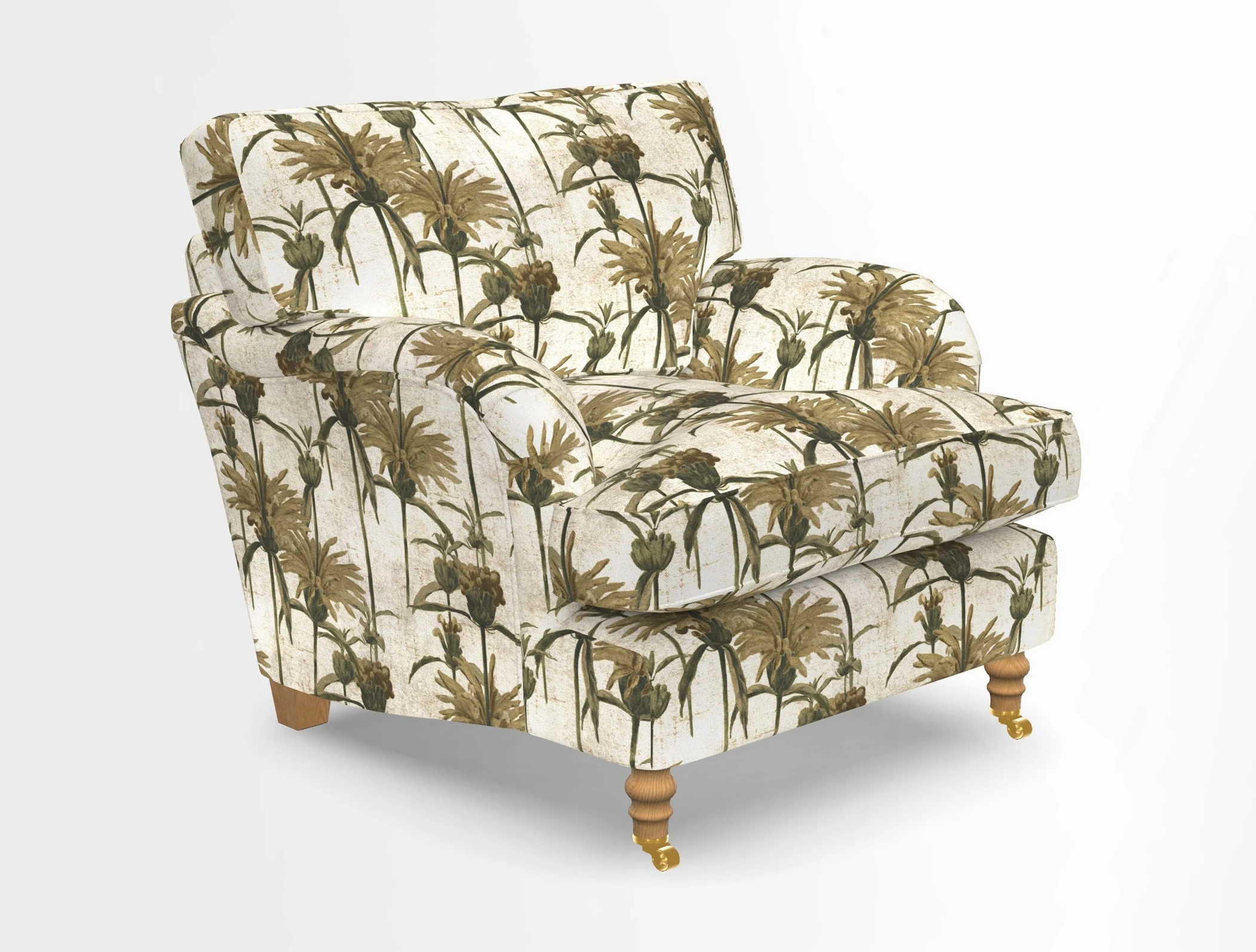 Alwinton chair in Linwood Tango Velvet Sapphire