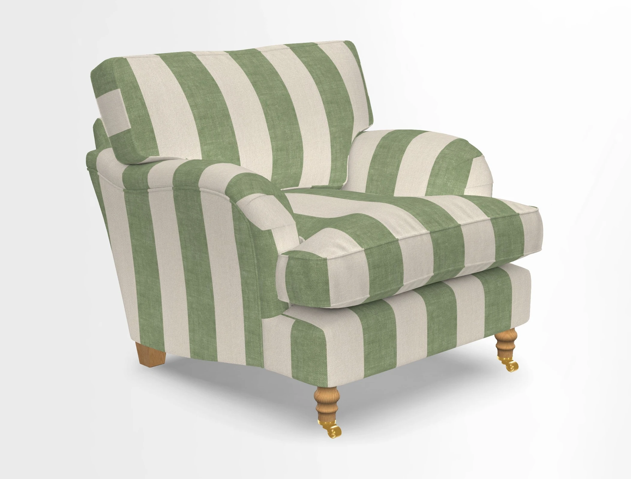 Alwinton chair in Linwood Tango Velvet Sapphire