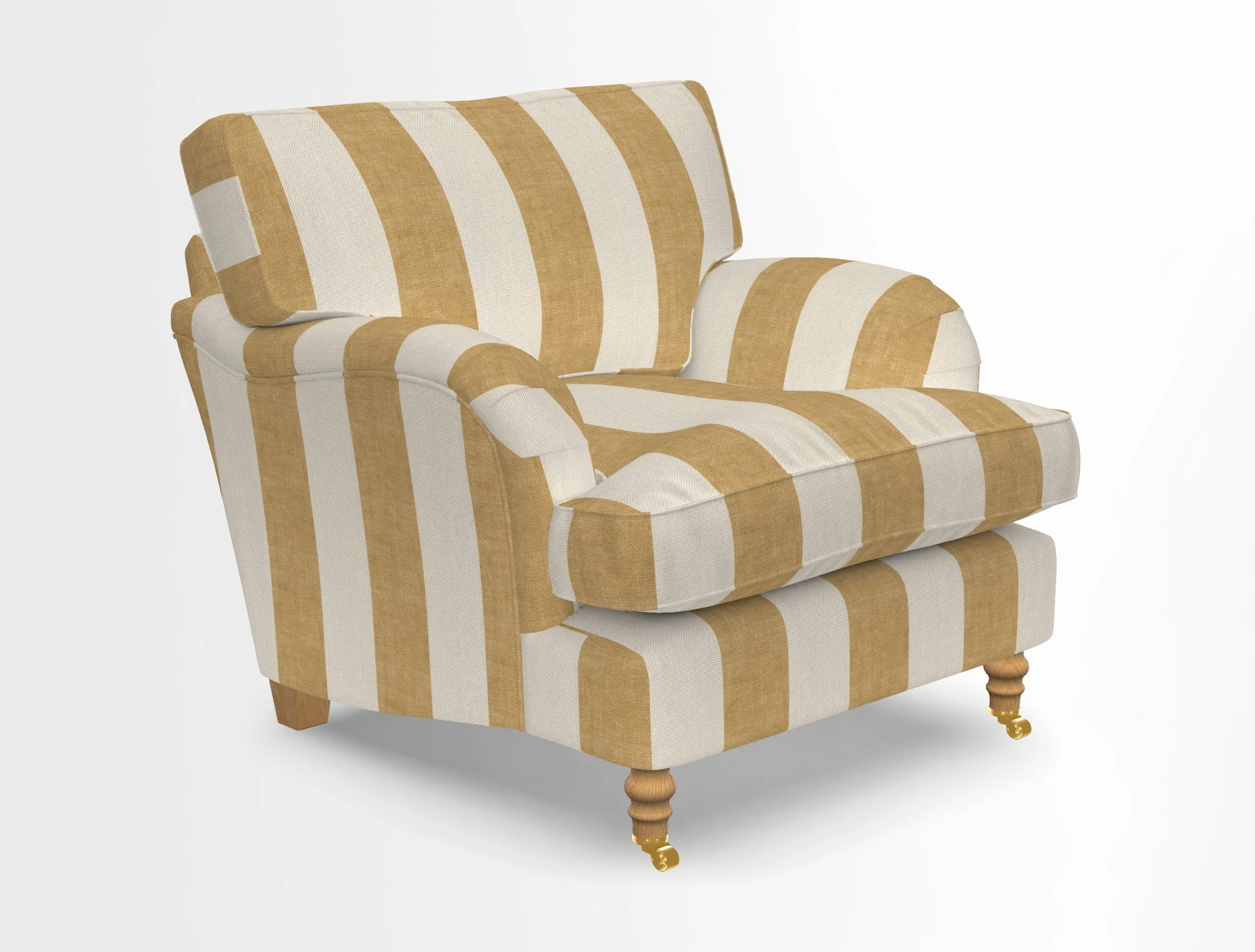 Alwinton chair in Linwood Tango Velvet Sapphire