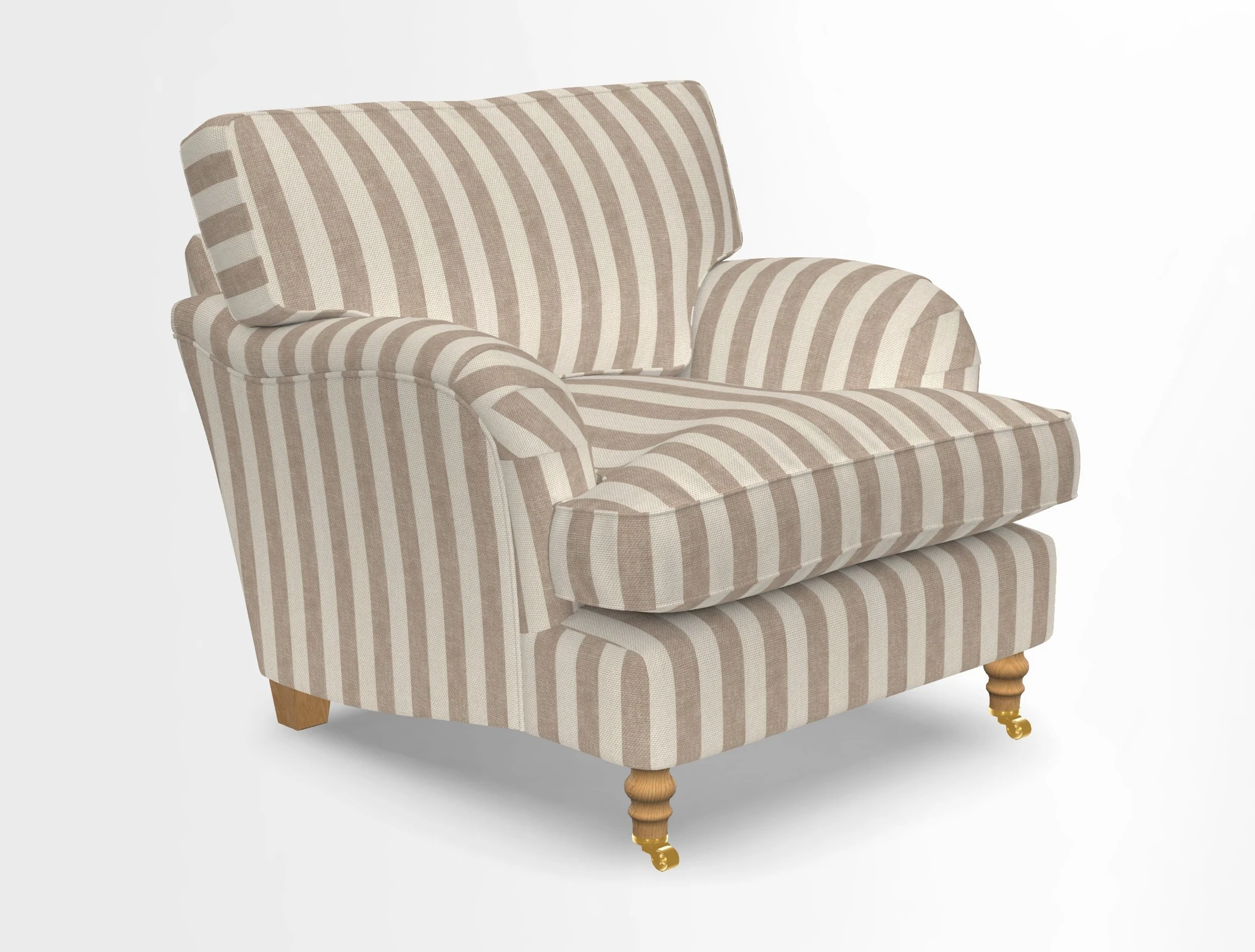 Alwinton chair in Linwood Tango Velvet Sapphire
