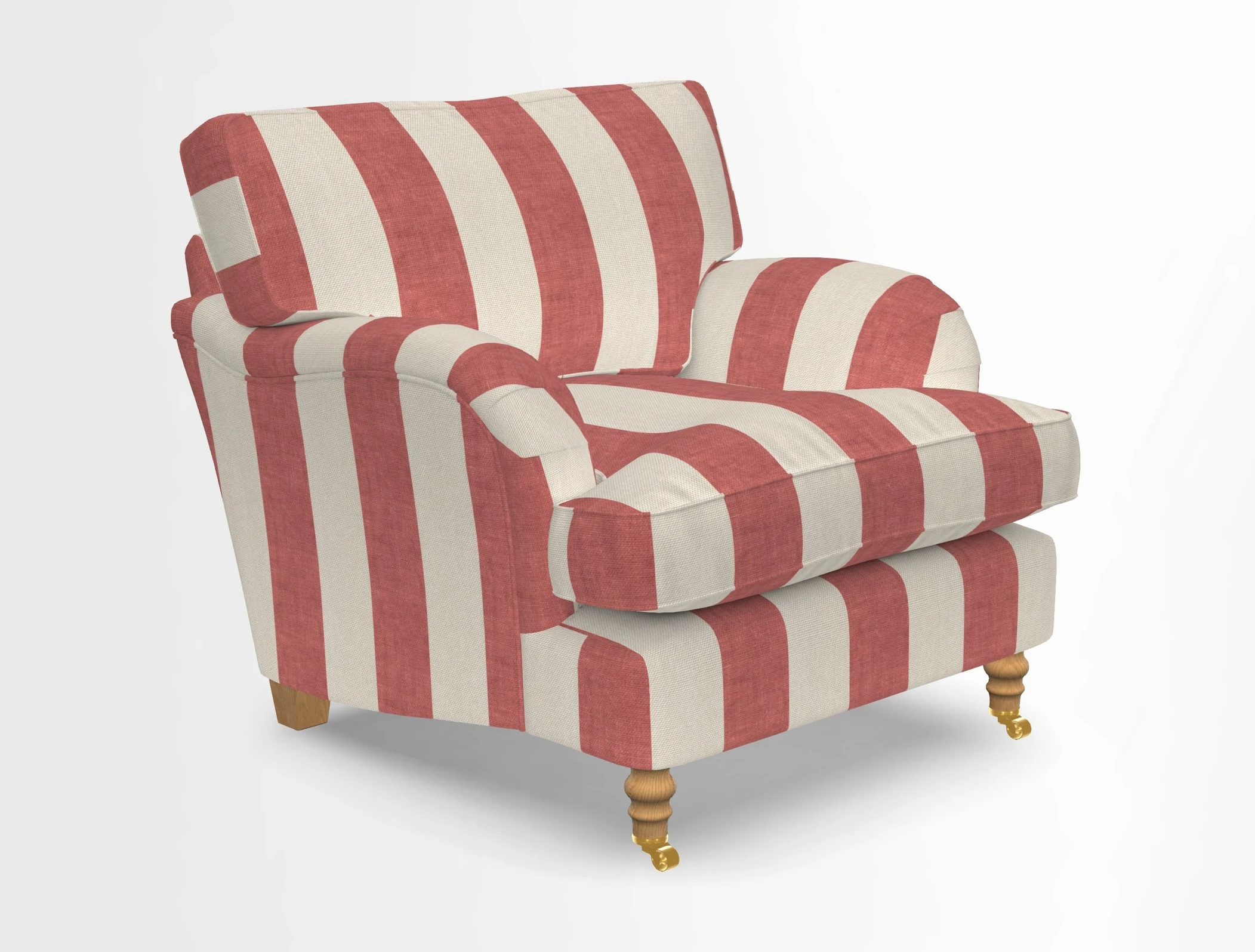 Alwinton chair in Linwood Tango Velvet Sapphire
