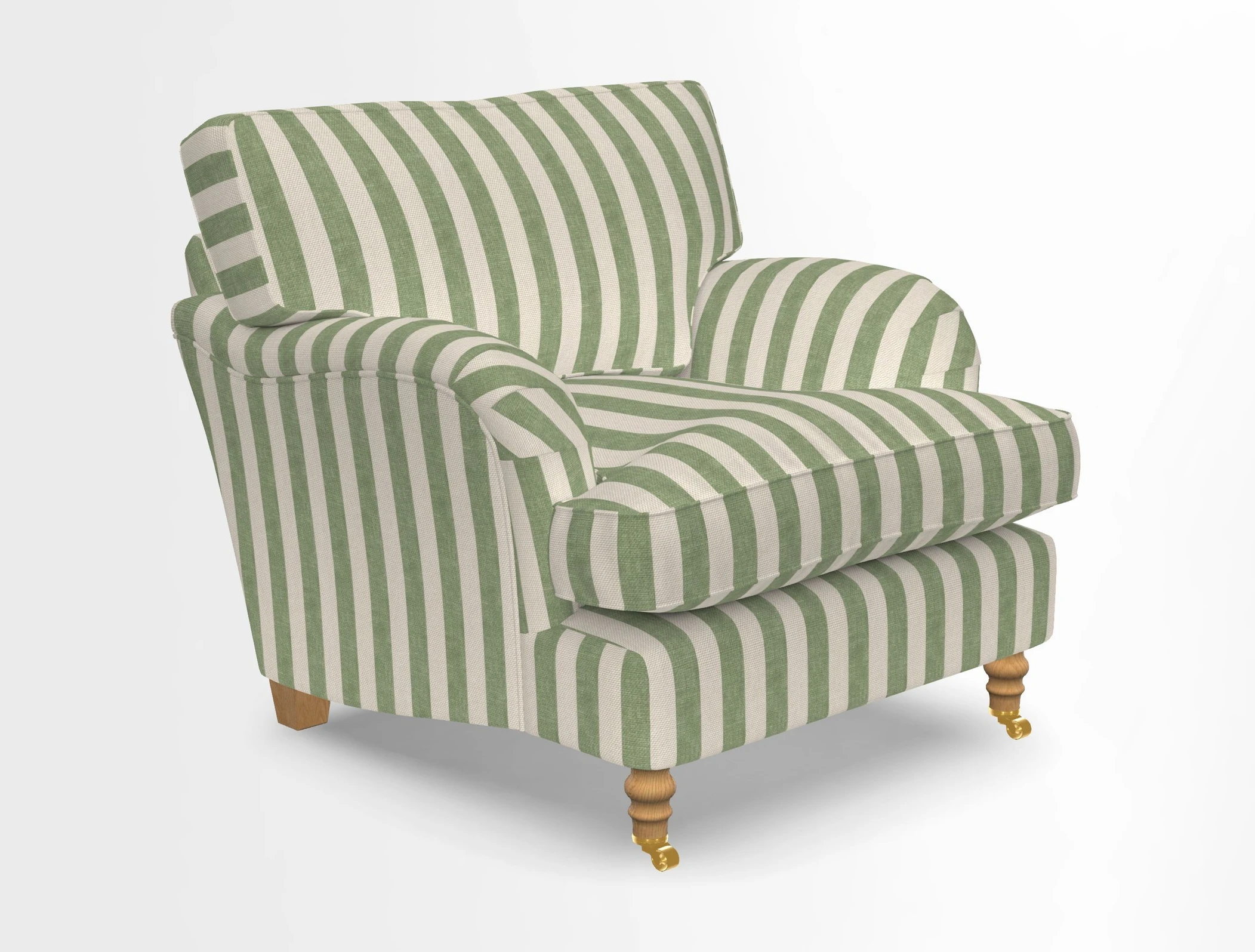 Alwinton chair in Linwood Tango Velvet Sapphire