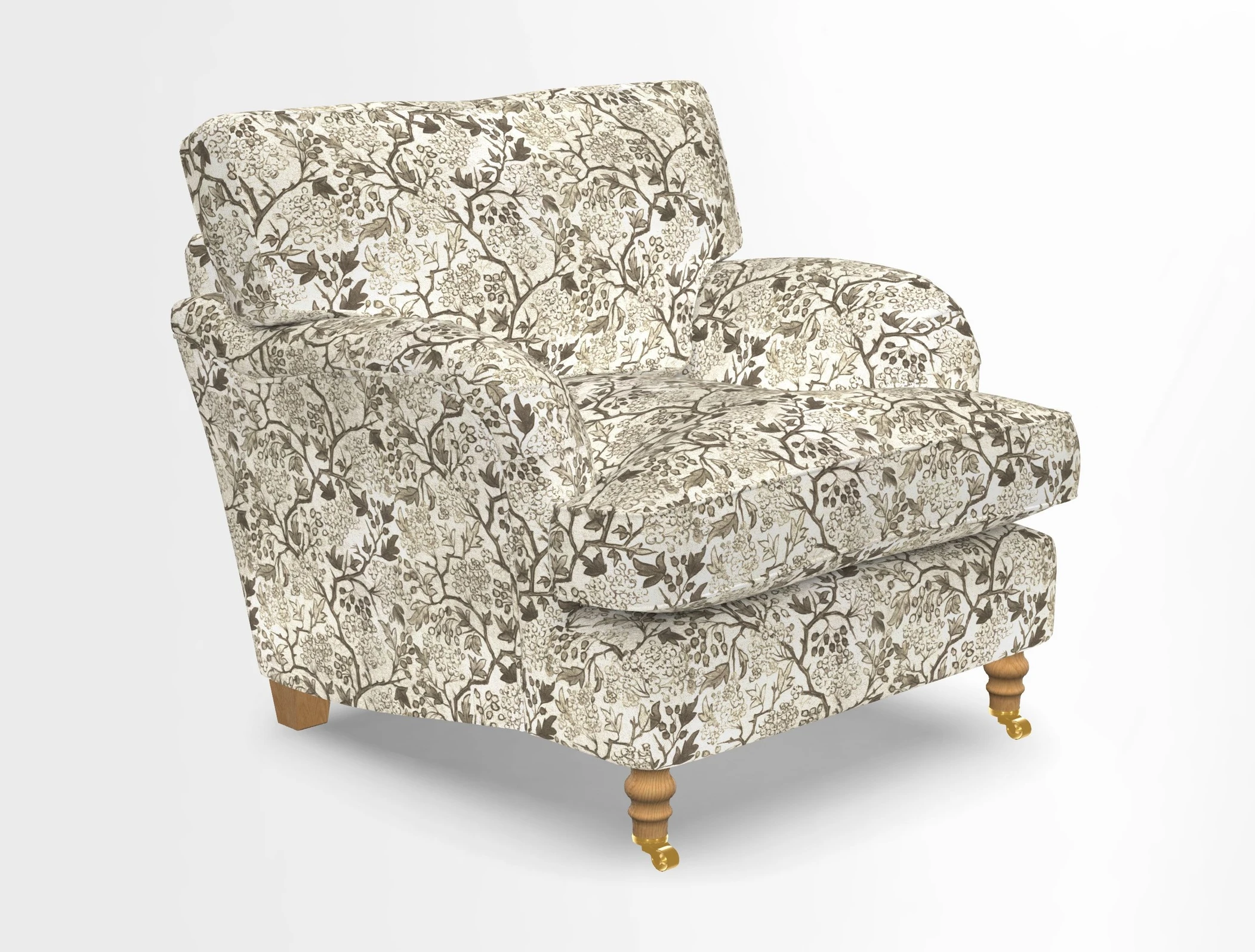 Alwinton chair in Linwood Tango Velvet Sapphire
