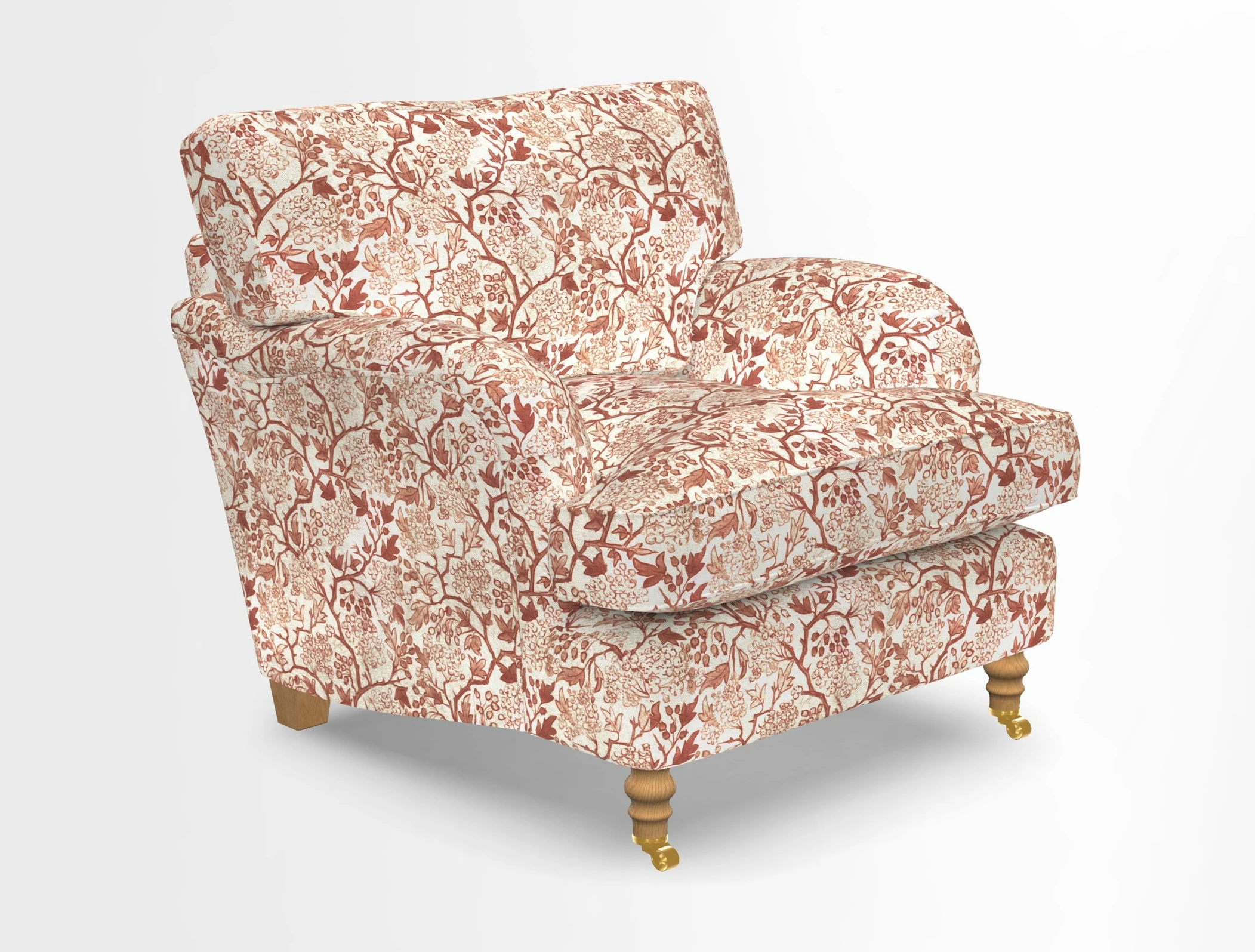 Alwinton chair in Linwood Tango Velvet Sapphire
