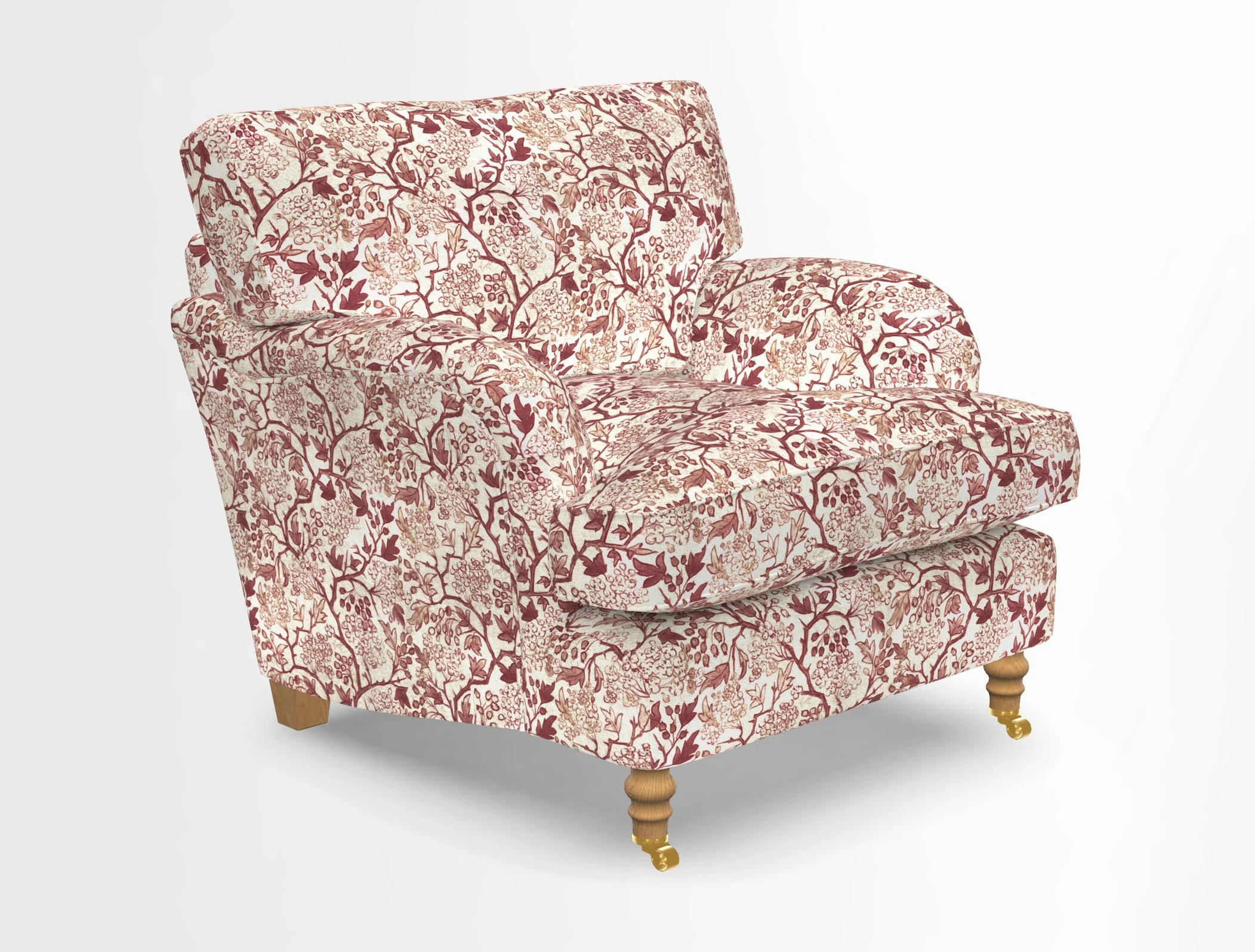 Alwinton chair in Linwood Tango Velvet Sapphire