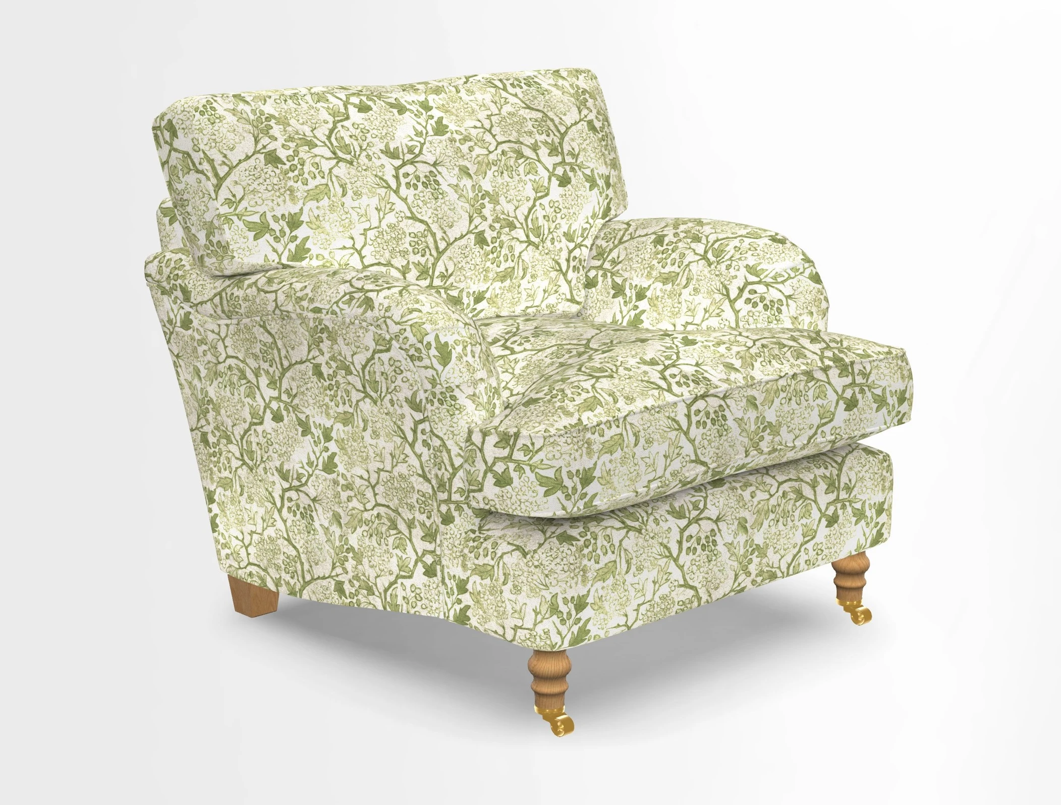 Alwinton chair in Linwood Tango Velvet Sapphire