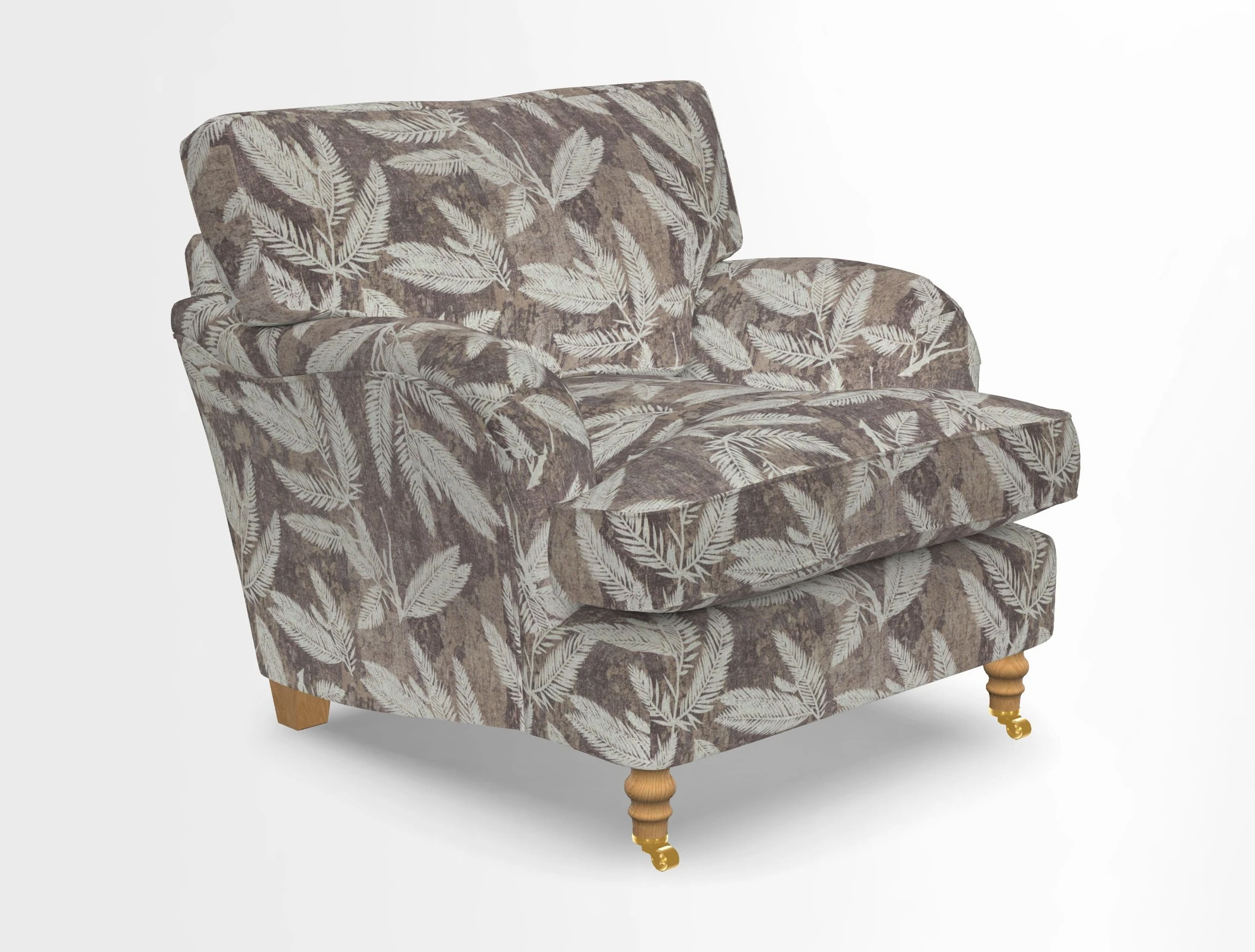 Alwinton chair in Linwood Tango Velvet Sapphire