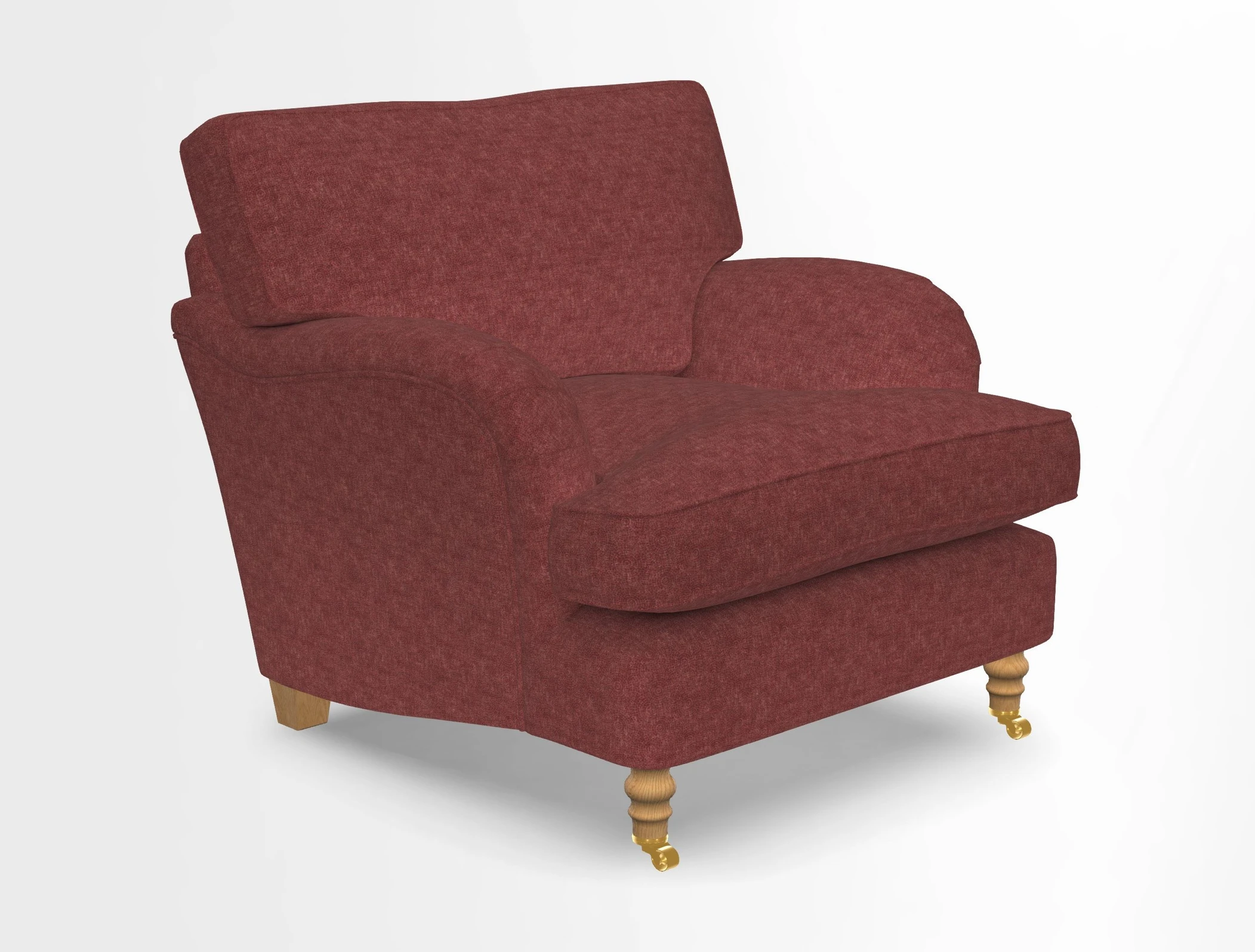Alwinton chair in Linwood Tango Velvet Sapphire