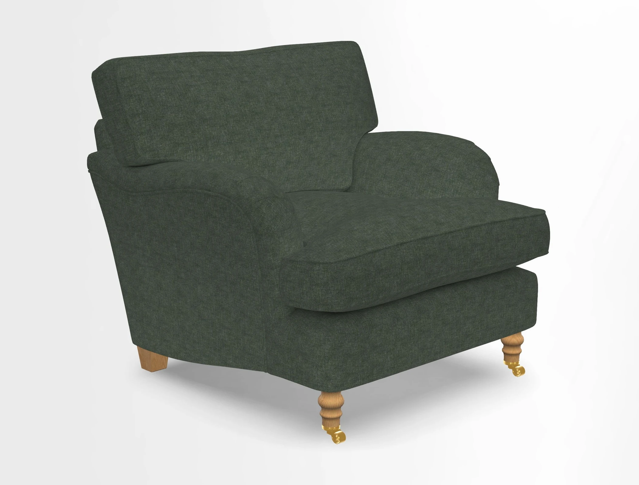 Alwinton chair in Linwood Tango Velvet Sapphire