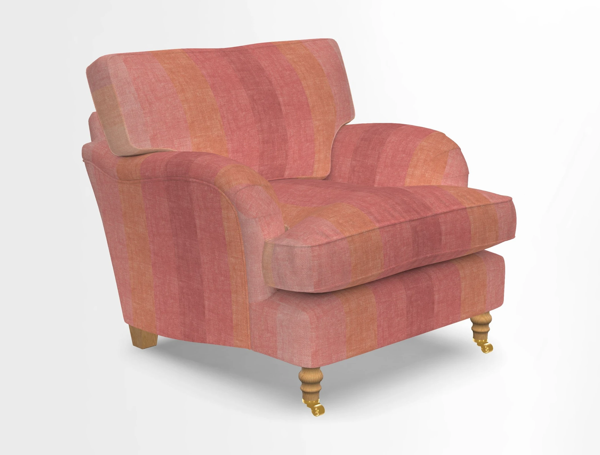 Alwinton chair in Linwood Tango Velvet Sapphire