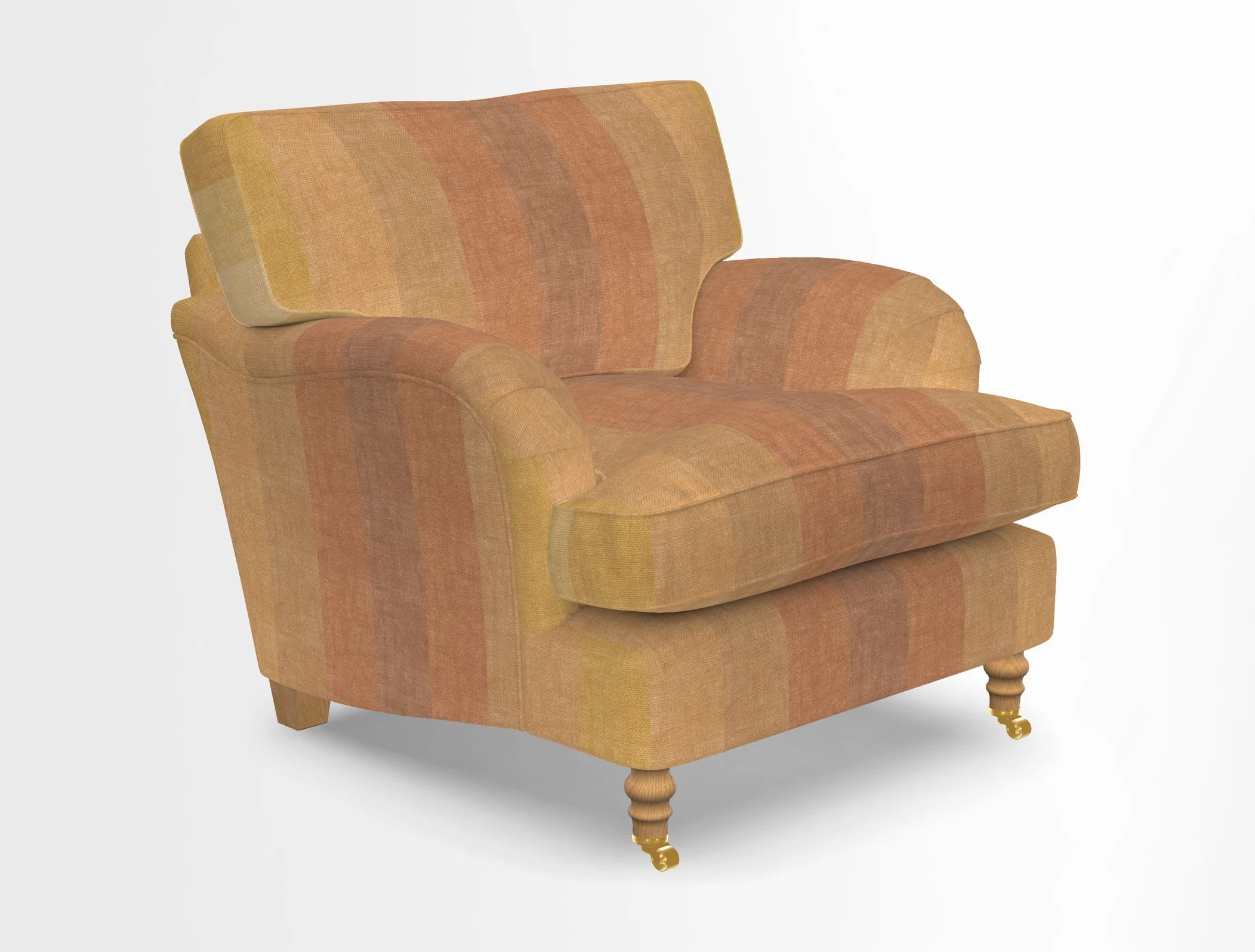 Alwinton chair in Linwood Tango Velvet Sapphire