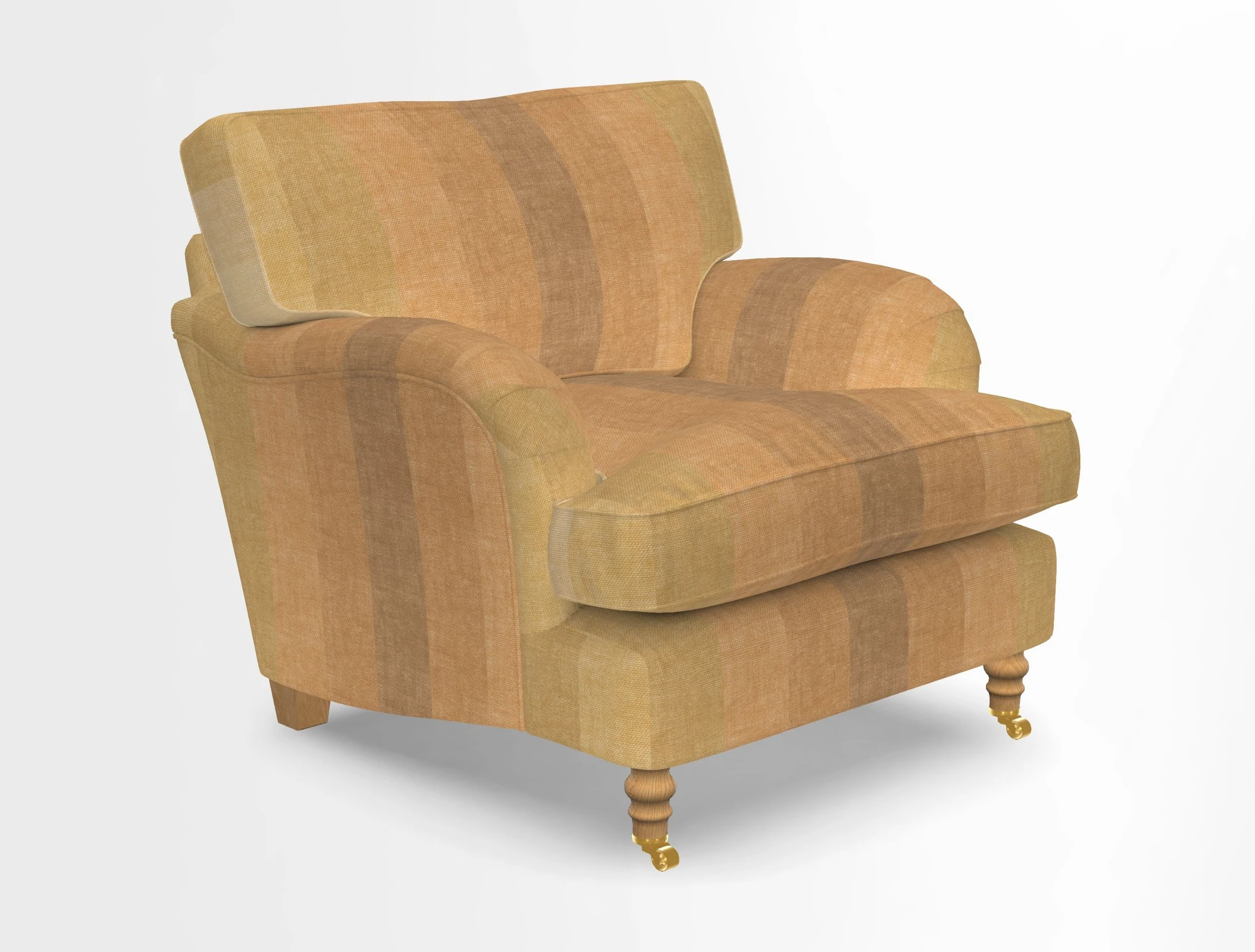 Alwinton chair in Linwood Tango Velvet Sapphire