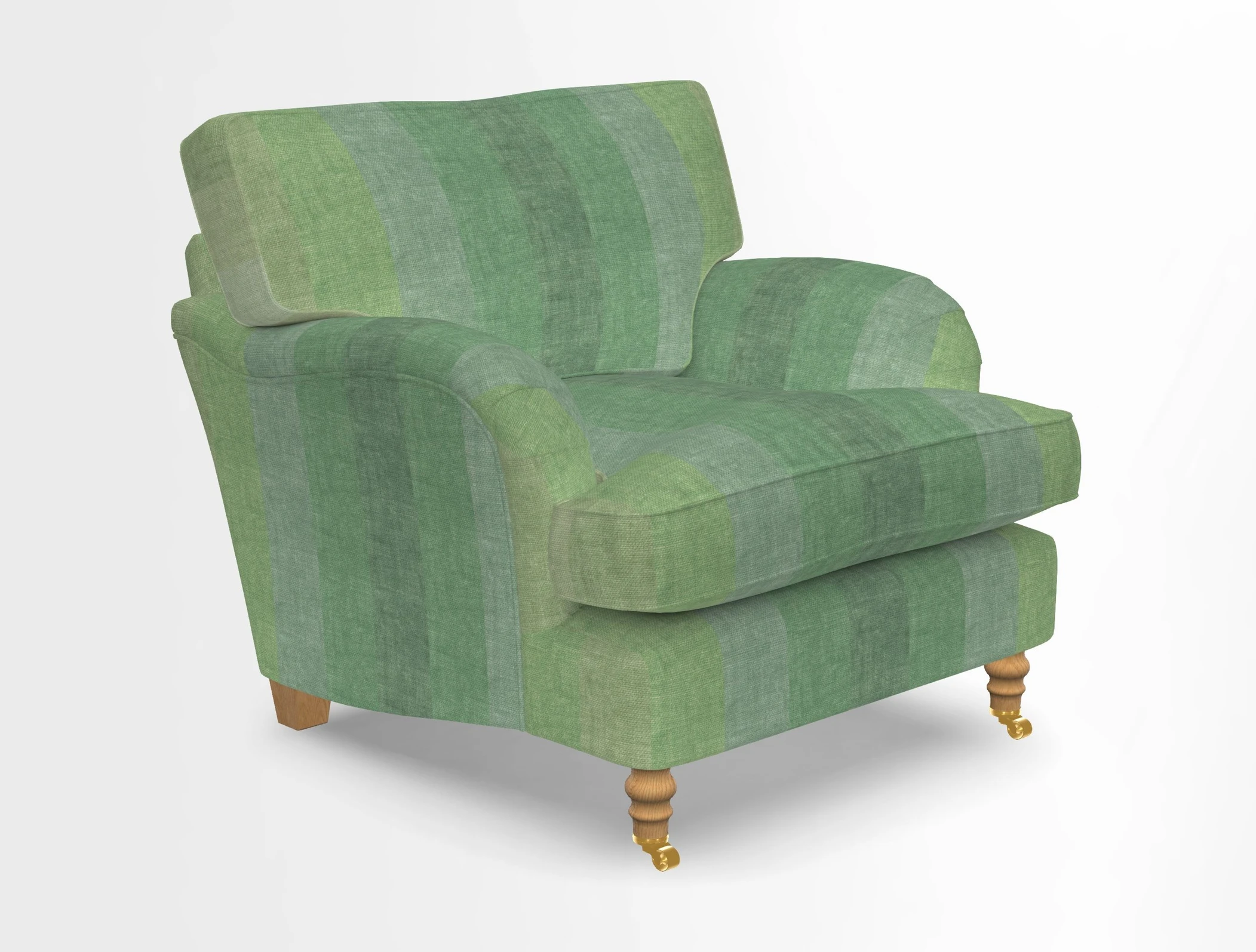 Alwinton chair in Linwood Tango Velvet Sapphire