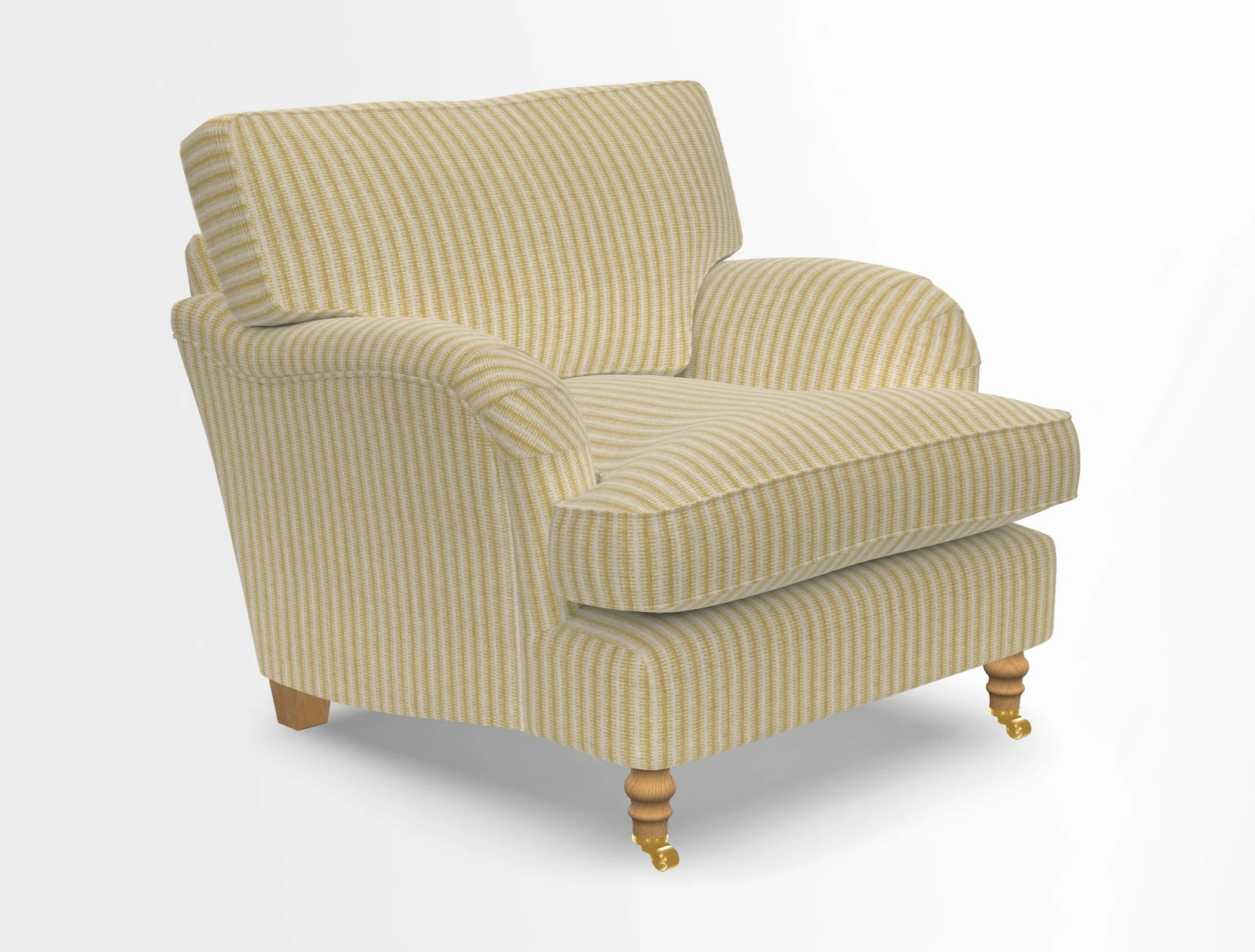 Alwinton chair in Linwood Tango Velvet Sapphire