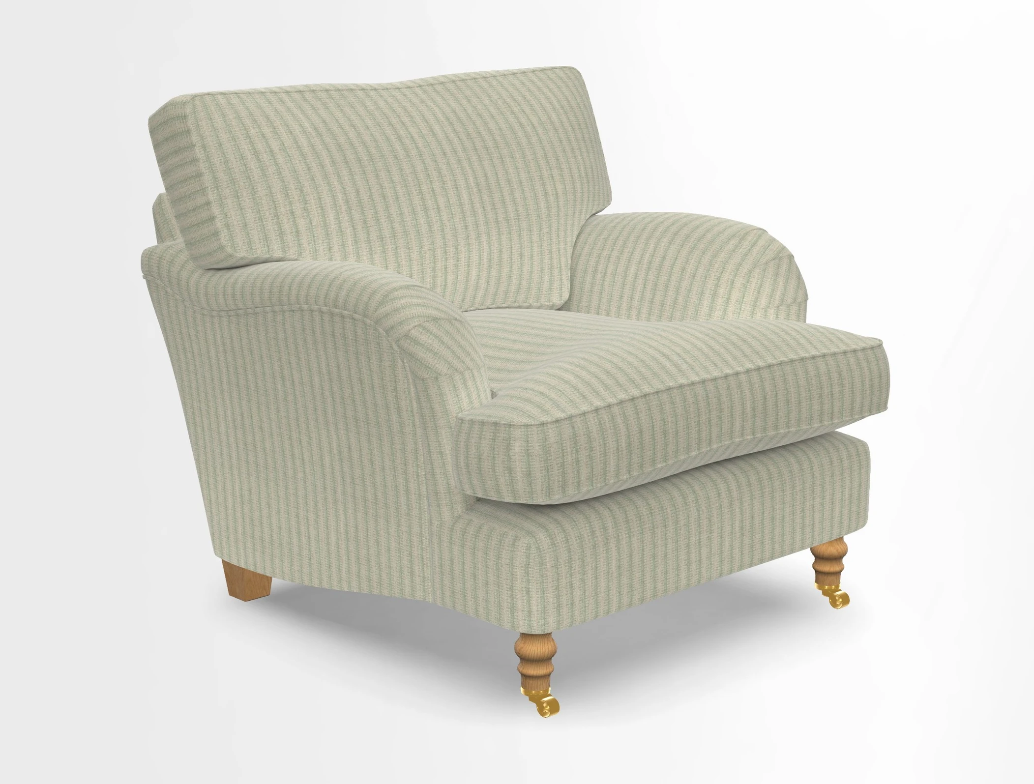 Alwinton chair in Linwood Tango Velvet Sapphire